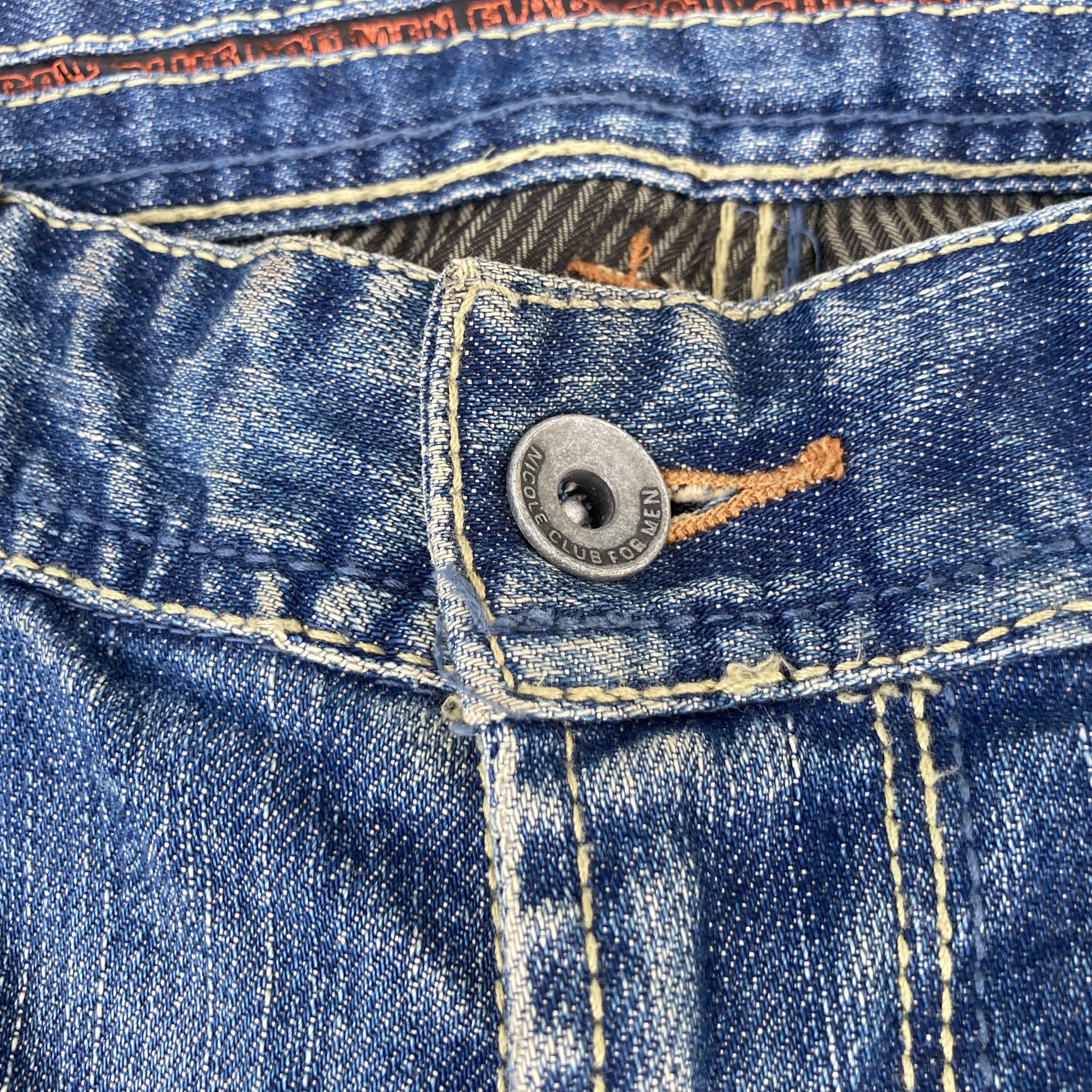 Japanese Brand × Matsuda × Nicole Club Vtg Nicole Club For Men Bootcut Flare Jeans Size US 30 / EU 46 - 5 Thumbnail