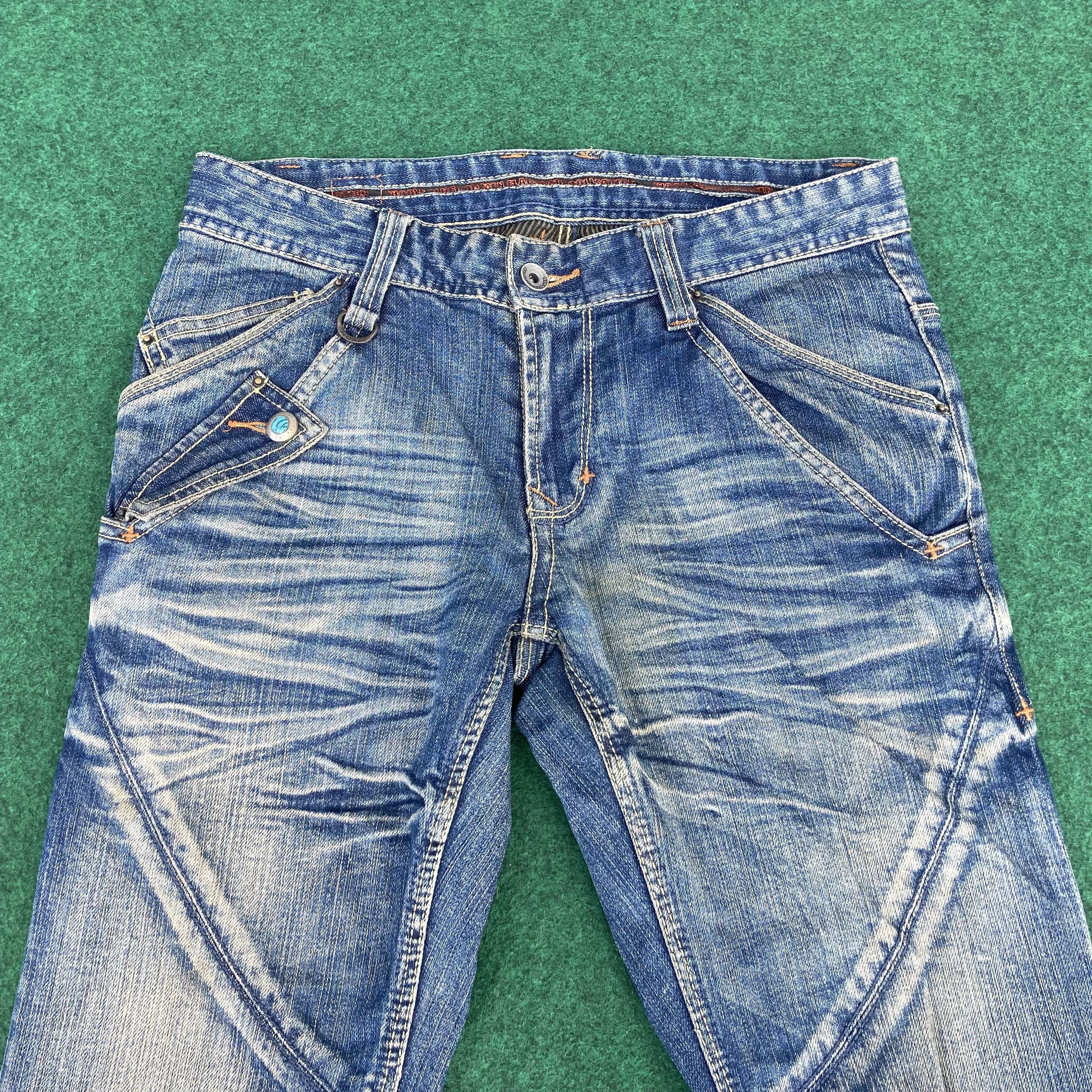 Japanese Brand × Matsuda × Nicole Club Vtg Nicole Club For Men Bootcut Flare Jeans Size US 30 / EU 46 - 3 Thumbnail