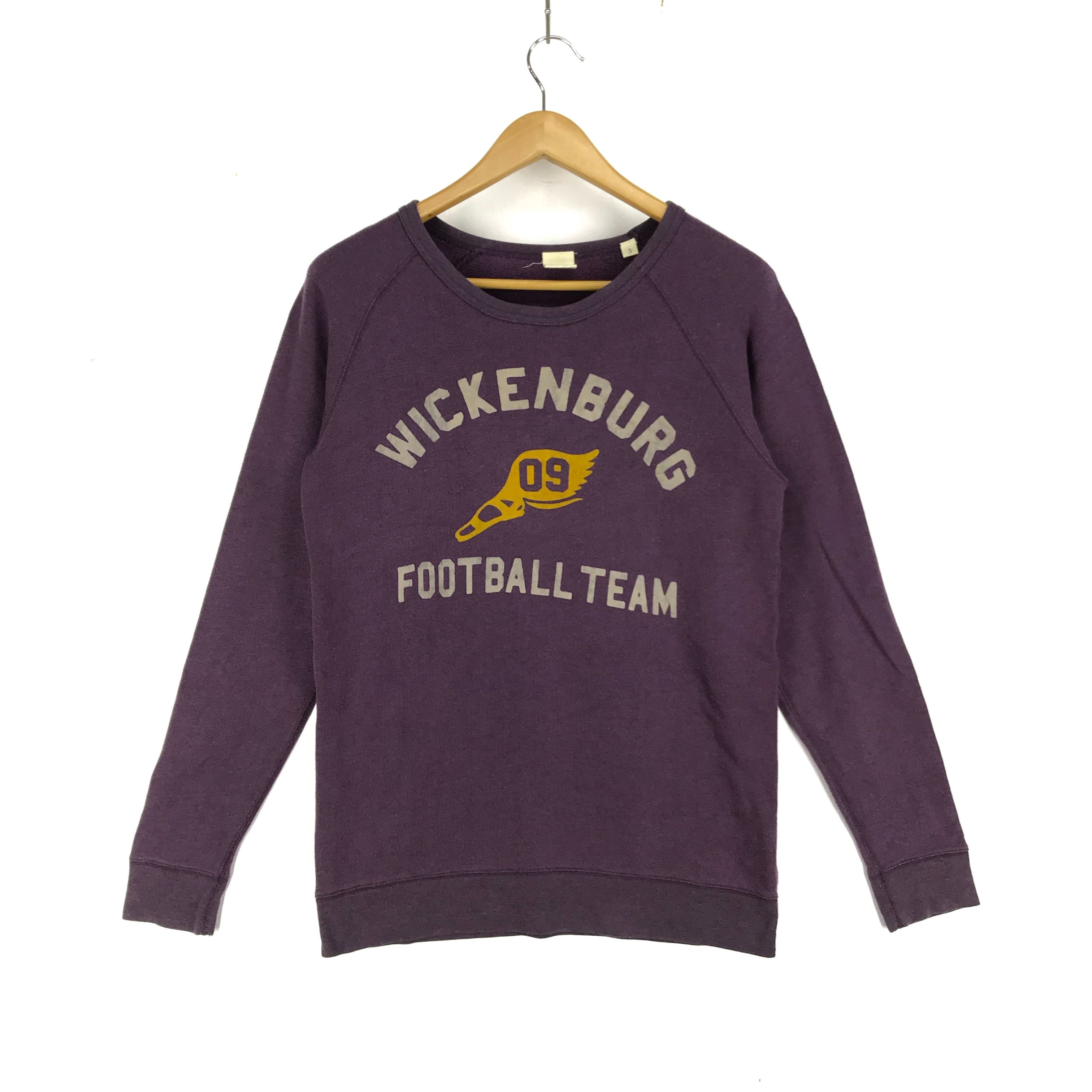 Japanese Brand ELEVEN EIGHT Wickenburg Football Team Sweatshirt #2278-79 Size US S / EU 44-46 / 1 - 1 Thumbnail