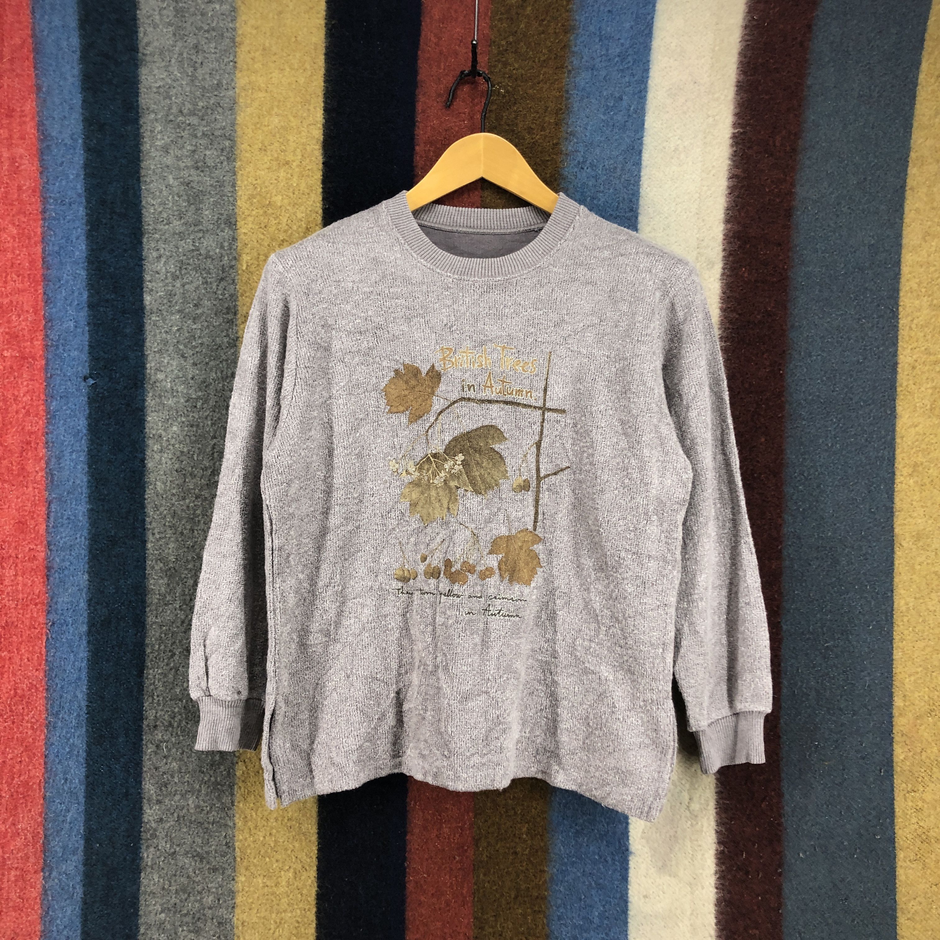 Other BRITISH TREES IN AUTUMN Crew Neck Sweatshirt #0629/AA Size S / US 4 / IT 40 - 1 Thumbnail