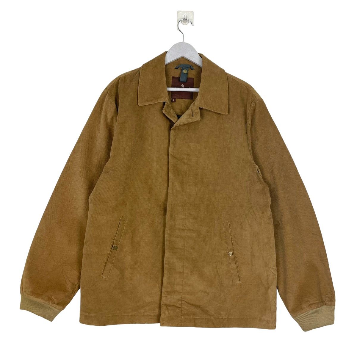 Moncler 💥 MONCLER CORDUROY BUTTON JACKET Size US L / EU 52-54 / 3 - 1 Thumbnail