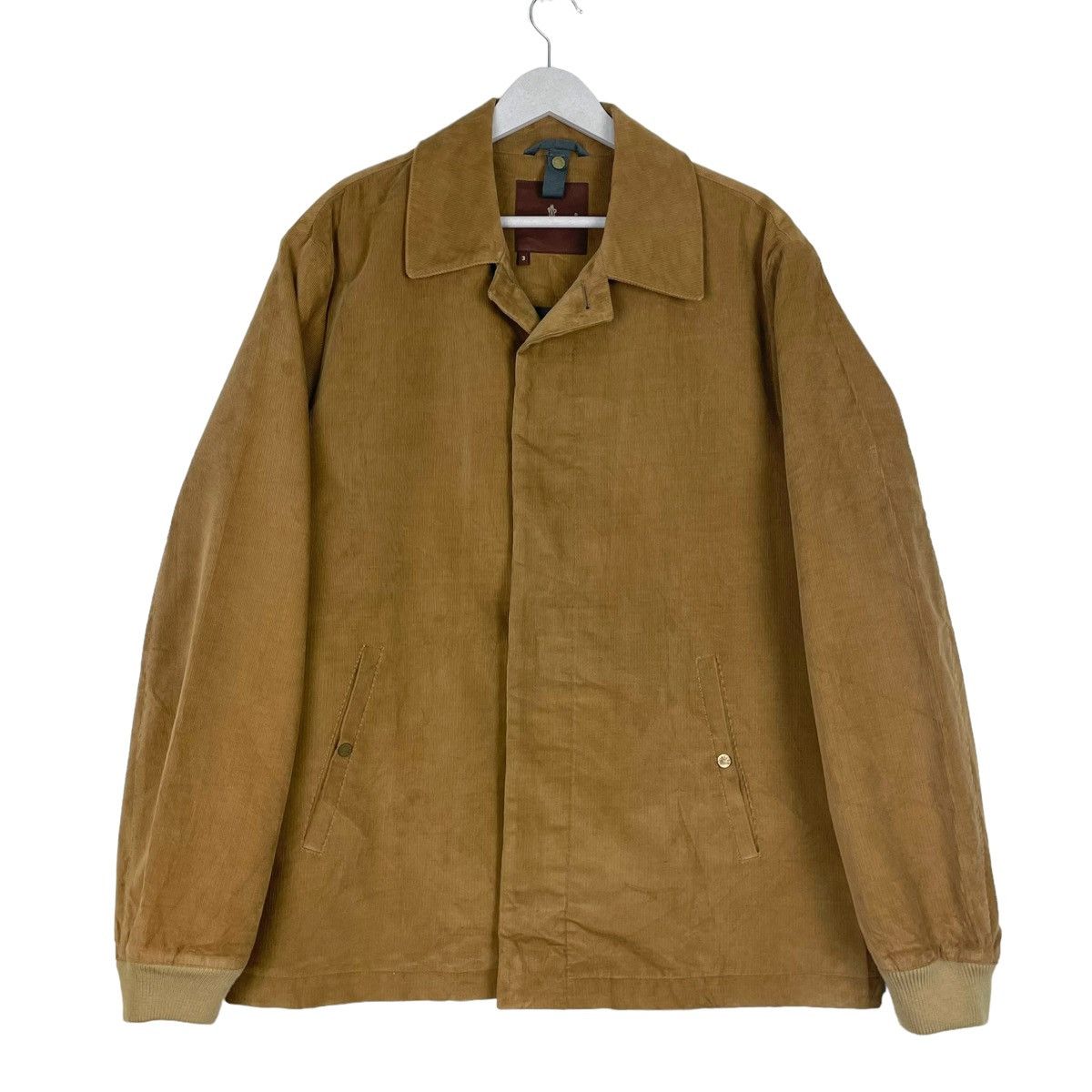 Moncler 💥 MONCLER CORDUROY BUTTON JACKET Size US L / EU 52-54 / 3 - 6 Thumbnail