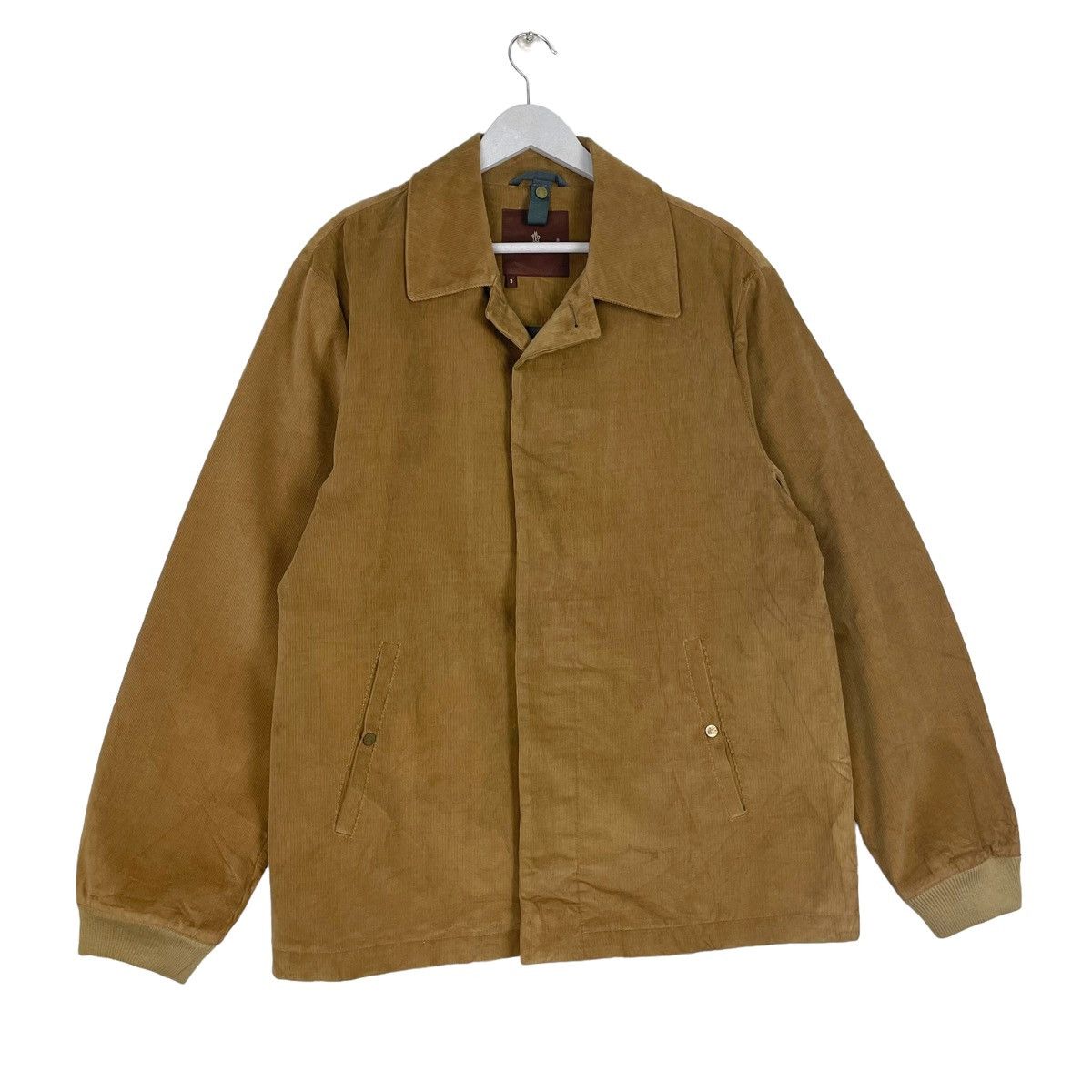 Moncler 💥 MONCLER CORDUROY BUTTON JACKET Size US L / EU 52-54 / 3 - 4 Thumbnail