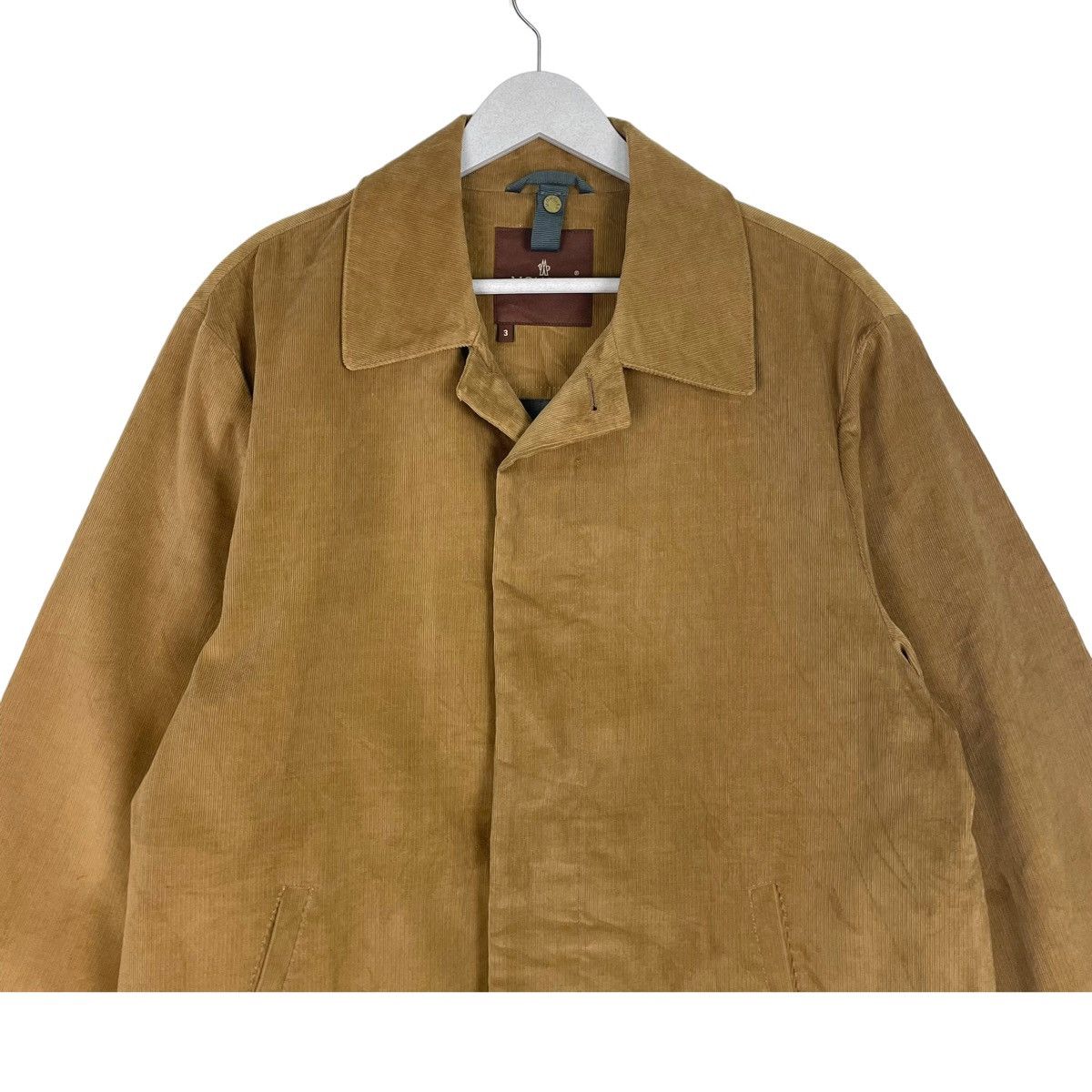 Moncler 💥 MONCLER CORDUROY BUTTON JACKET Size US L / EU 52-54 / 3 - 5 Thumbnail
