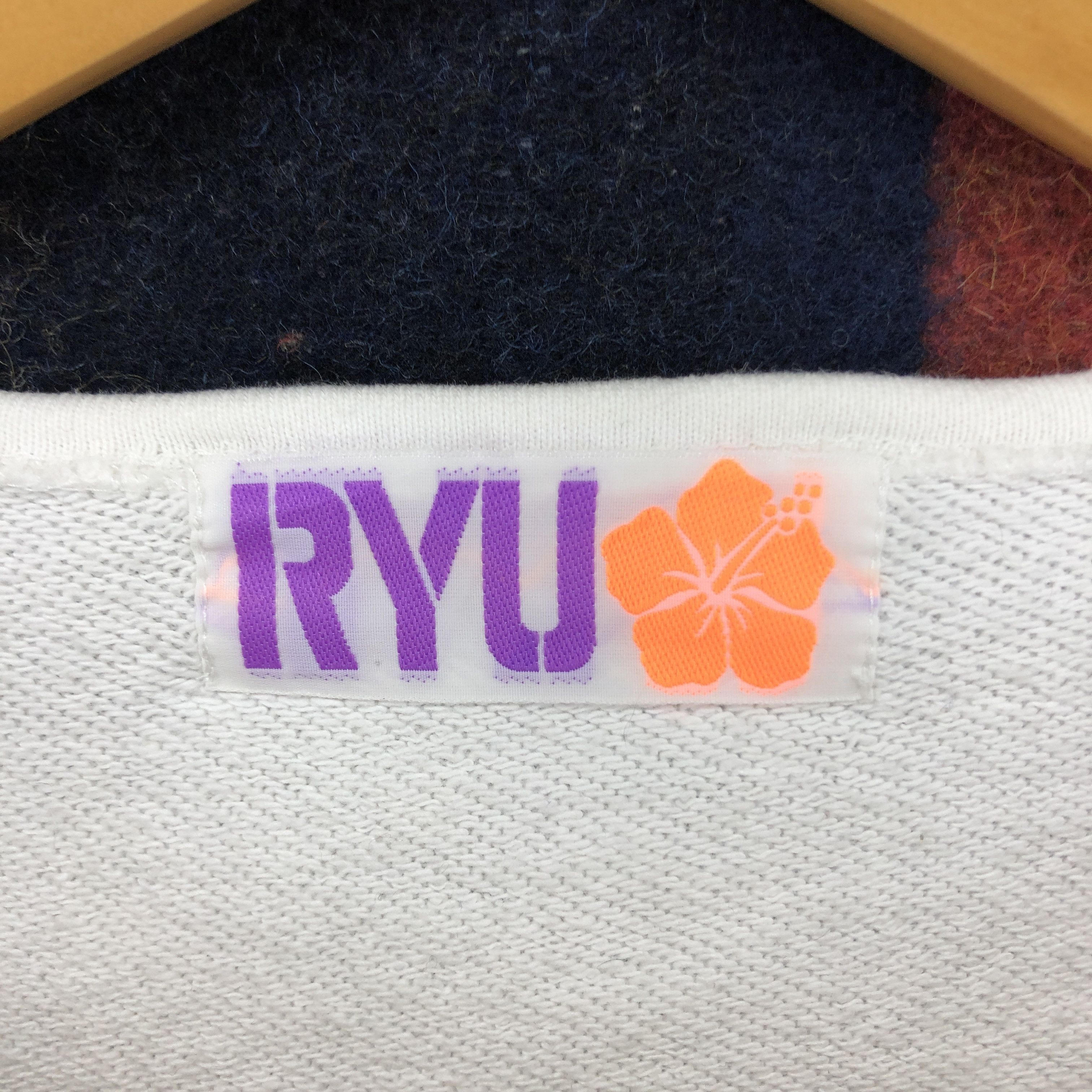 Japanese Brand RYU Flower Print Sweatshirt #0492/U Size US M / EU 48-50 / 2 - 6 Thumbnail