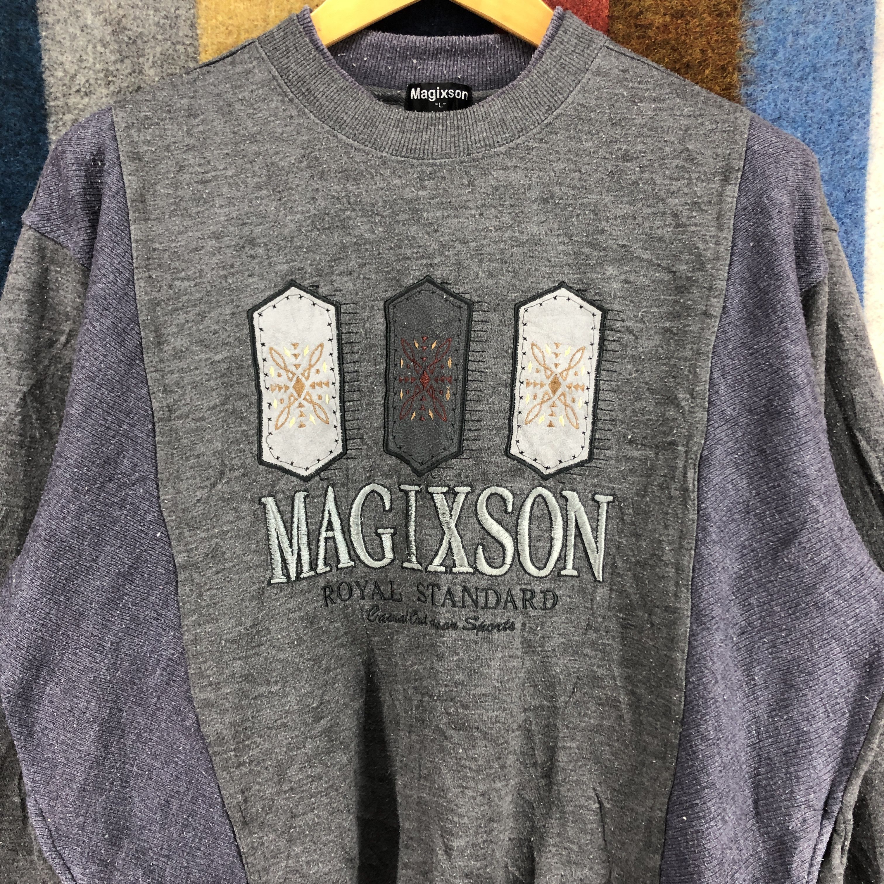 Other MAGIXSON Crew Neck Sweatshirt #0420/R Size US L / EU 52-54 / 3 - 2 Thumbnail