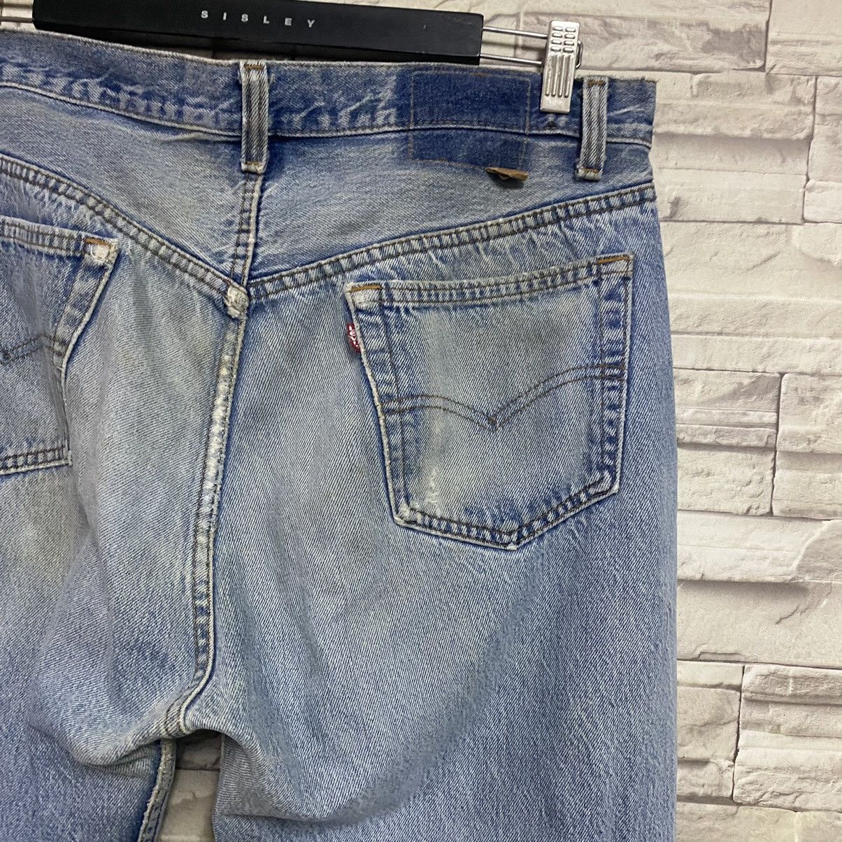 Levi's Vintage 80s Levis 501 Distressed Nice Grateful Dead Jeans Size US 35 - 12 Thumbnail