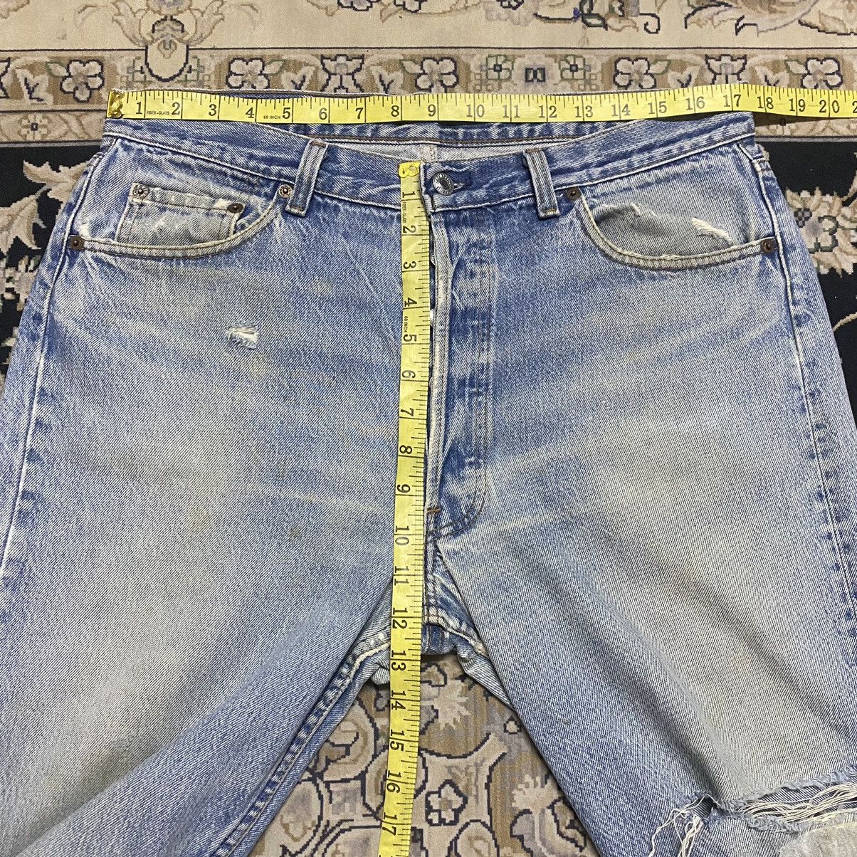 Levi's Vintage 80s Levis 501 Distressed Nice Grateful Dead Jeans Size US 35 - 19 Thumbnail