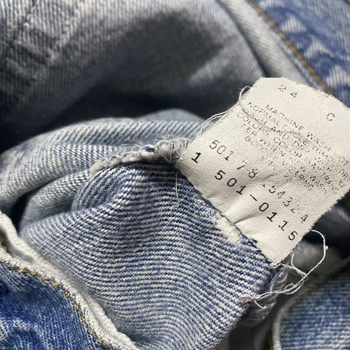 Levi's Vintage 80s Levis 501 Distressed Nice Grateful Dead Jeans Size US 35 - 18 Thumbnail