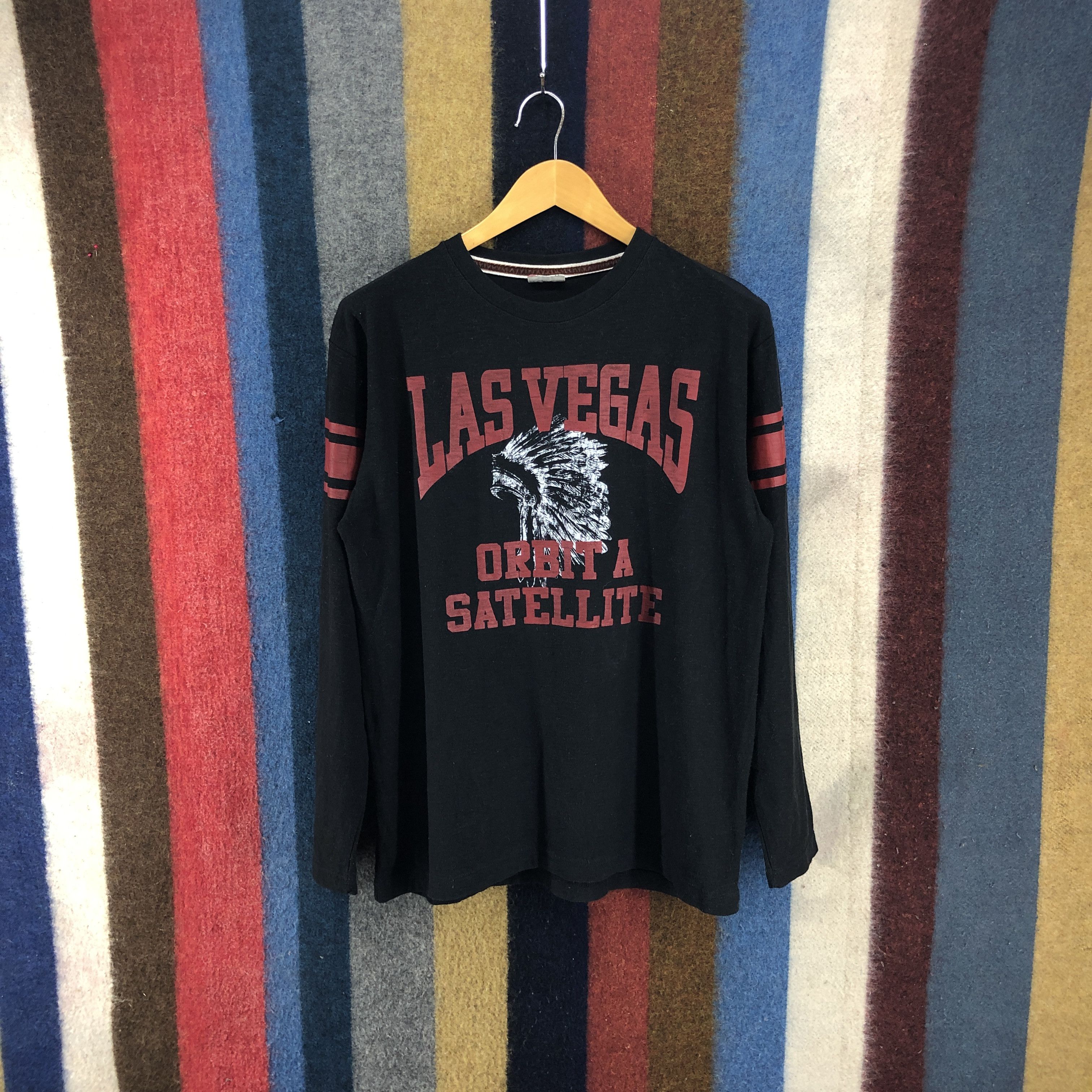 Japanese Brand Las Vegas Orbit by LOCK HEAVEN Crew Neck Sweatshirt #0200/J Size US M / EU 48-50 / 2 - 1 Thumbnail