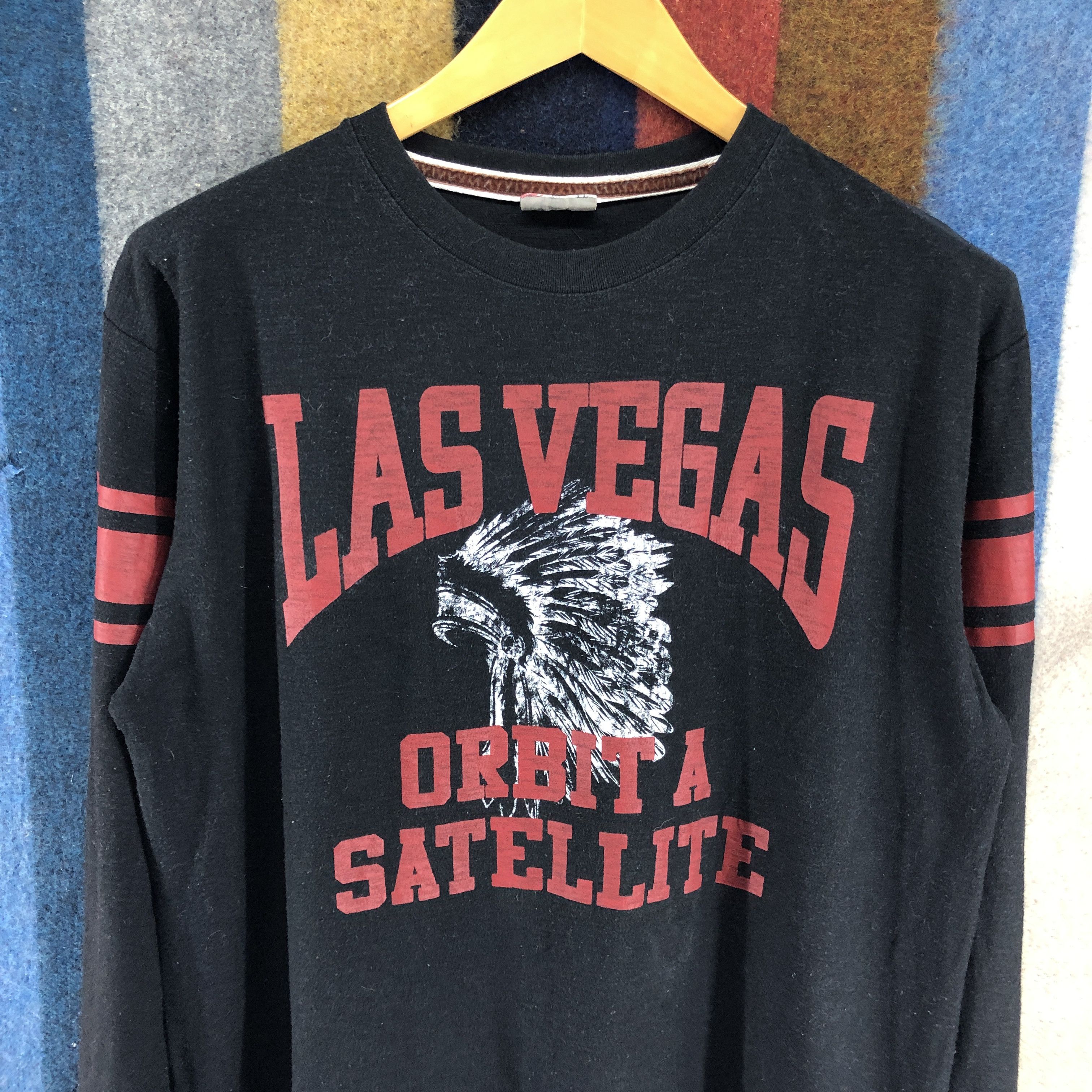 Japanese Brand Las Vegas Orbit by LOCK HEAVEN Crew Neck Sweatshirt #0200/J Size US M / EU 48-50 / 2 - 2 Thumbnail