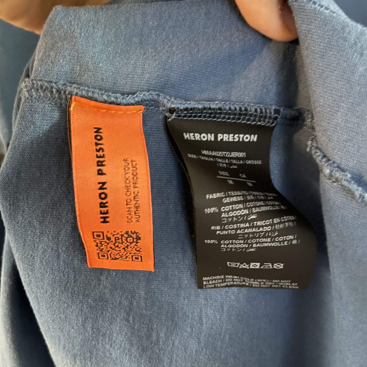 Heron Preston HERON PRESTON TEE Size US M / EU 48-50 / 2 - 4 Thumbnail