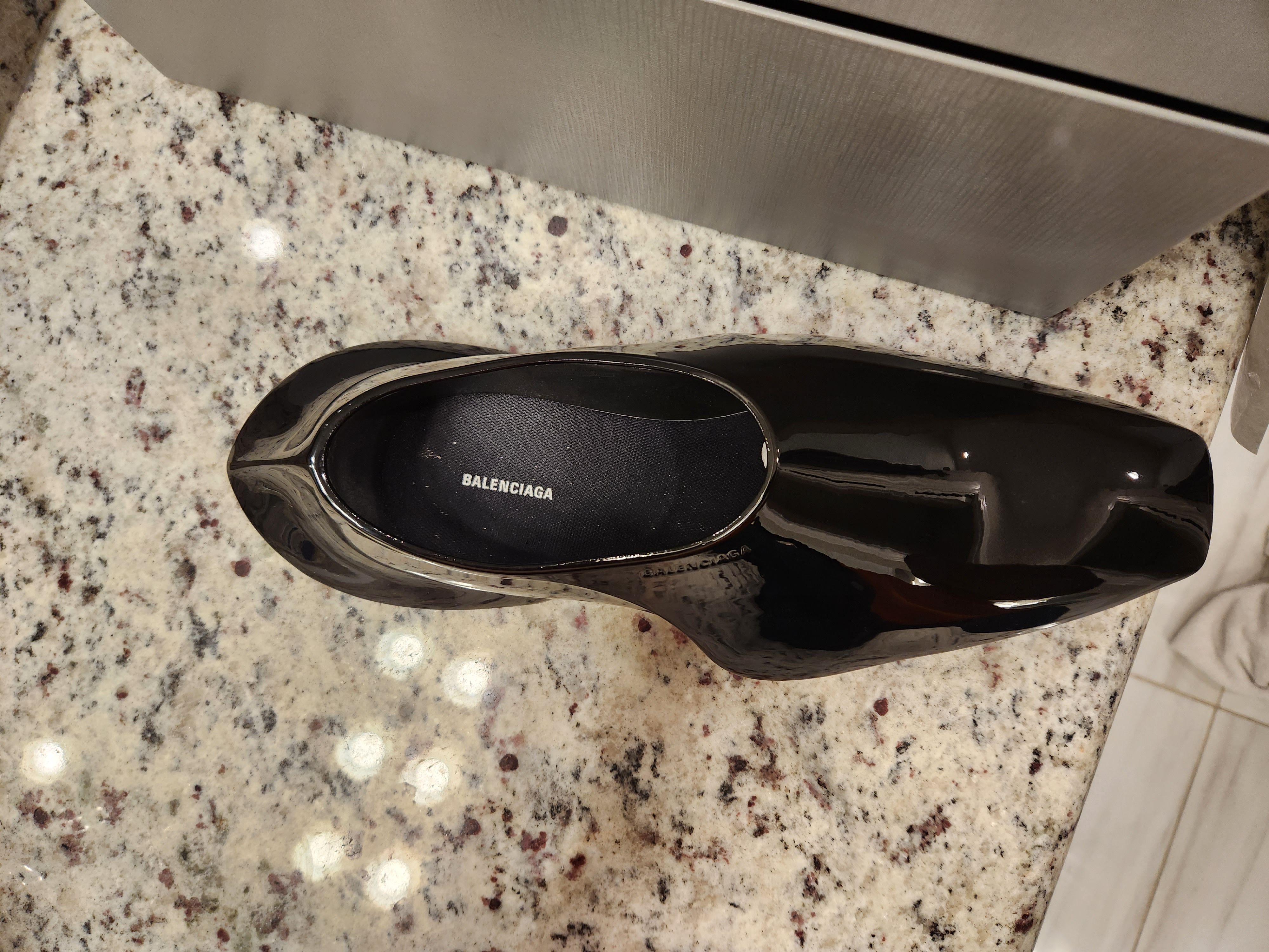 Balenciaga Space shoe in shiny black Size US 9 / EU 42 - 10 Thumbnail
