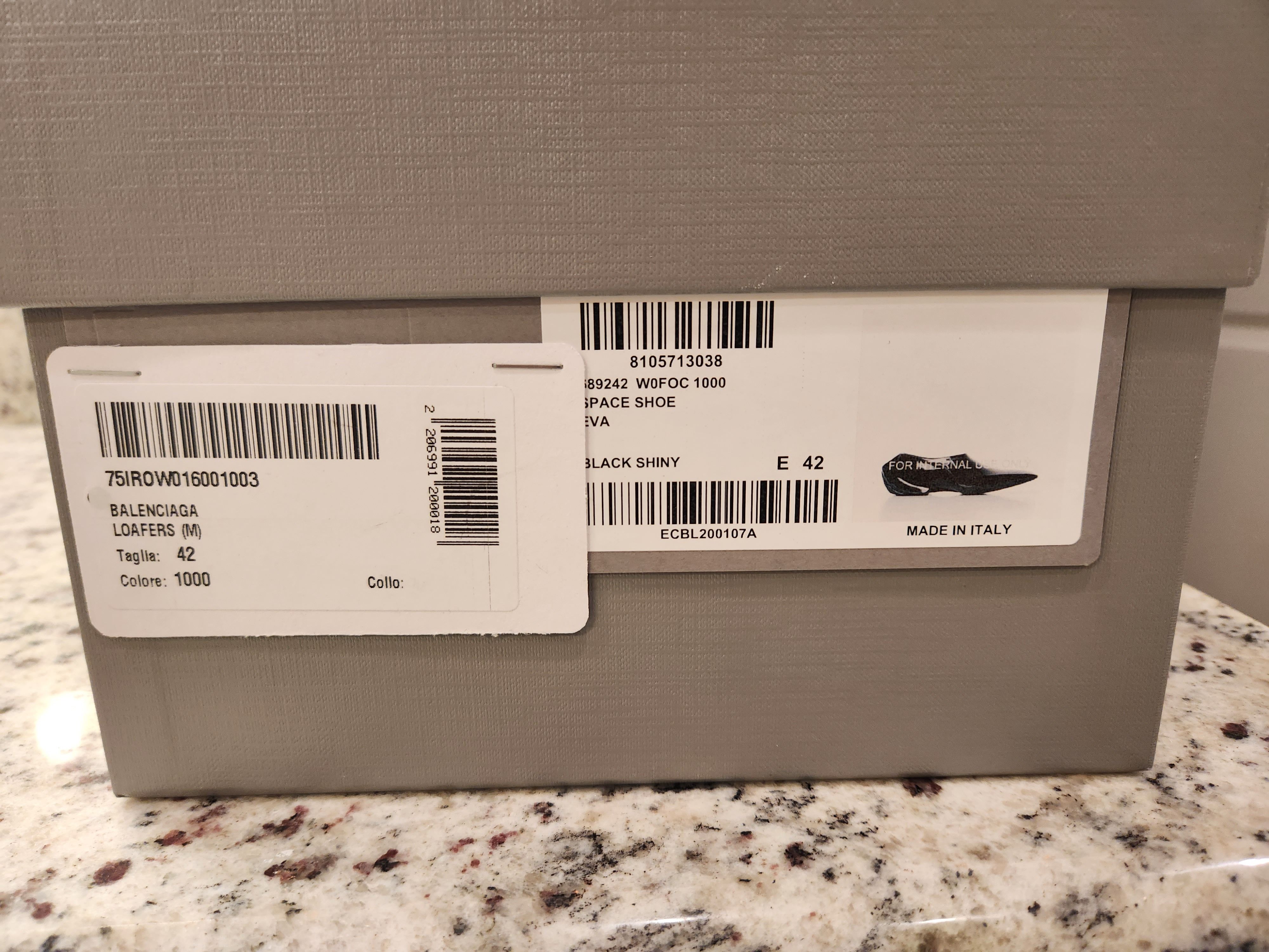 Balenciaga Space shoe in shiny black Size US 9 / EU 42 - 15 Thumbnail