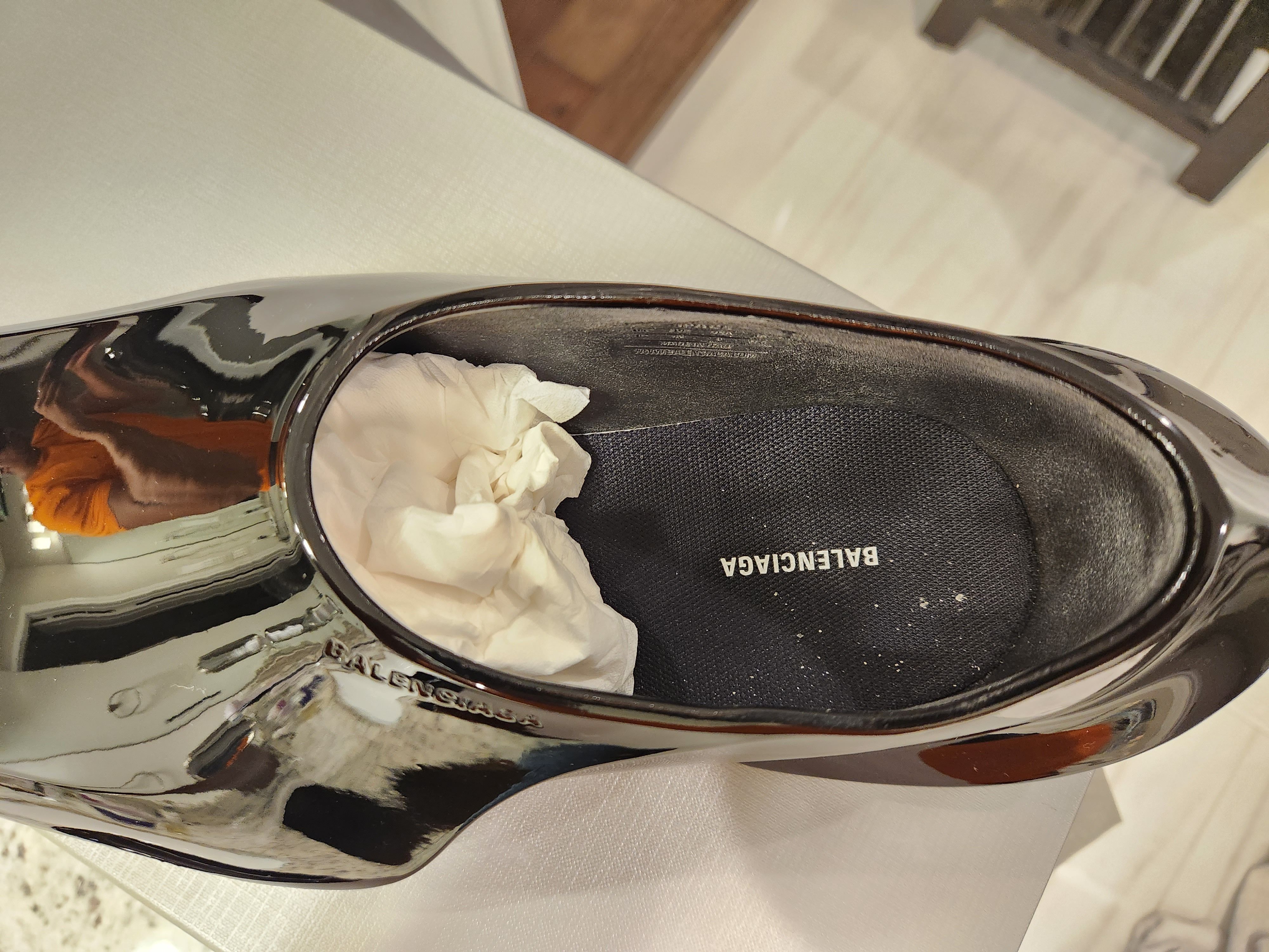 Balenciaga Space shoe in shiny black Size US 9 / EU 42 - 12 Thumbnail