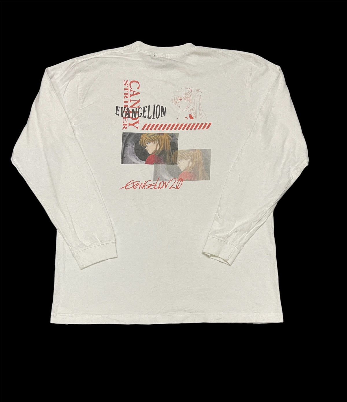 Anime Candy stripper evangelion anime tee Size US L / EU 52-54 / 3 - 1 Thumbnail