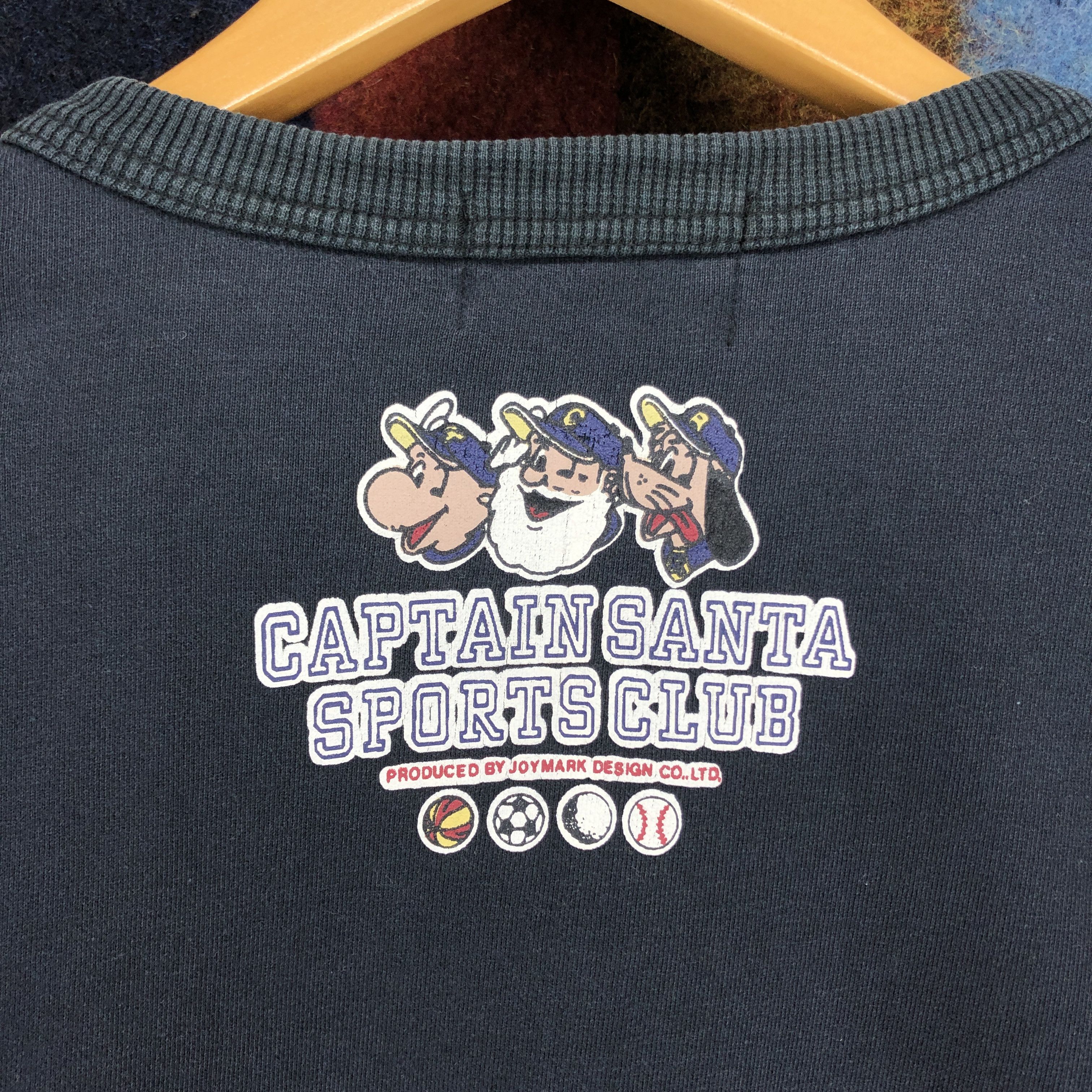 Japanese Brand CAPTAIN SANTA by Joy Mark Design Sweatshirt #046-02 Size US M / EU 48-50 / 2 - 11 Thumbnail