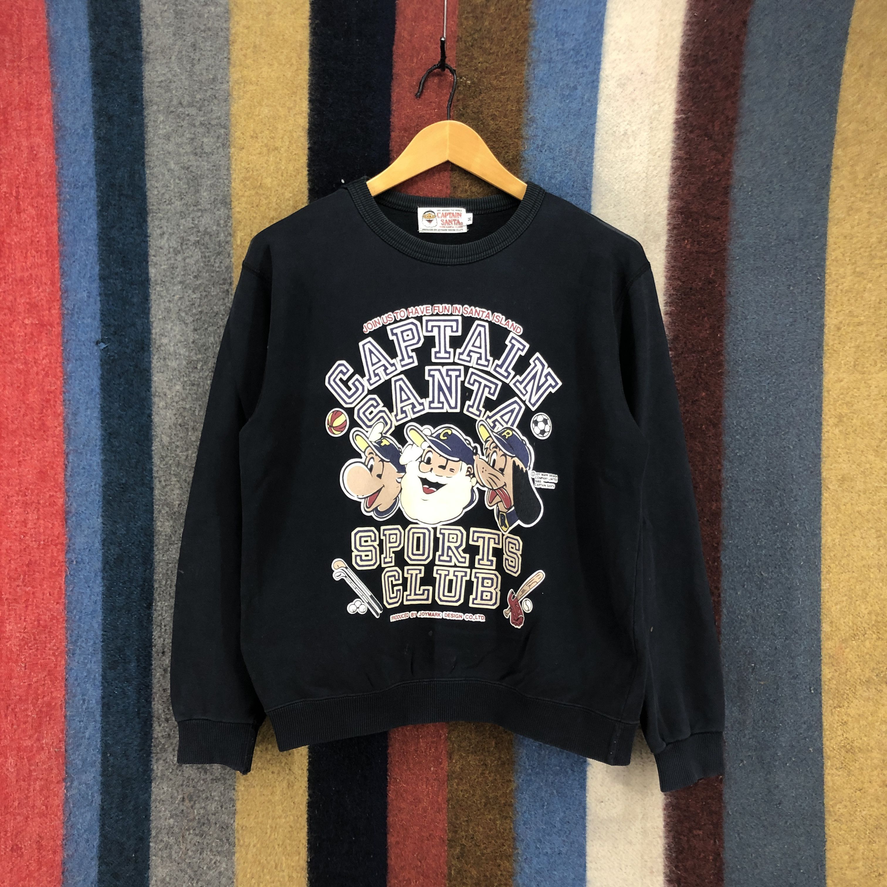 Japanese Brand CAPTAIN SANTA by Joy Mark Design Sweatshirt #046-02 Size US M / EU 48-50 / 2 - 1 Thumbnail