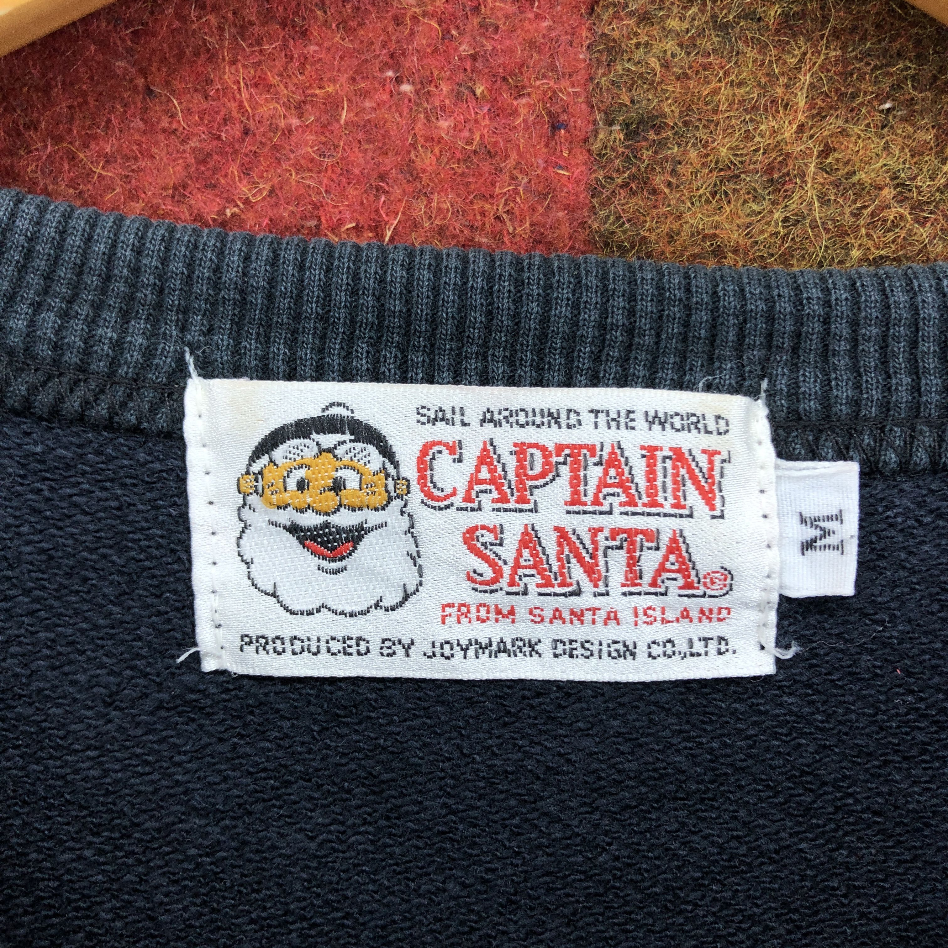 Japanese Brand CAPTAIN SANTA by Joy Mark Design Sweatshirt #046-02 Size US M / EU 48-50 / 2 - 9 Thumbnail