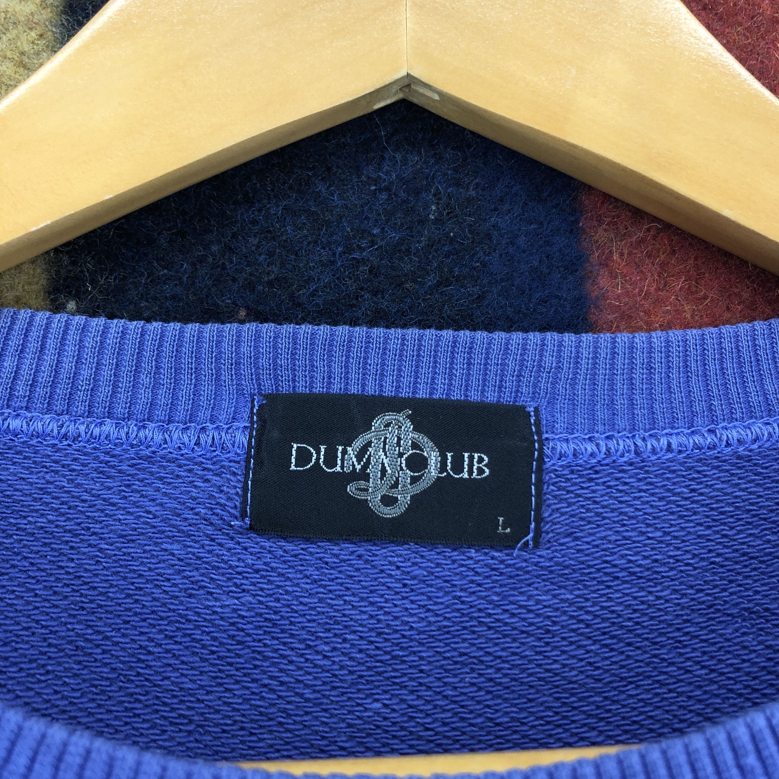 Japanese Brand DUVA CLUB INTERNATIONAL Crew Neck Sweatshirt #0321/M Size US L / EU 52-54 / 3 - 6 Thumbnail