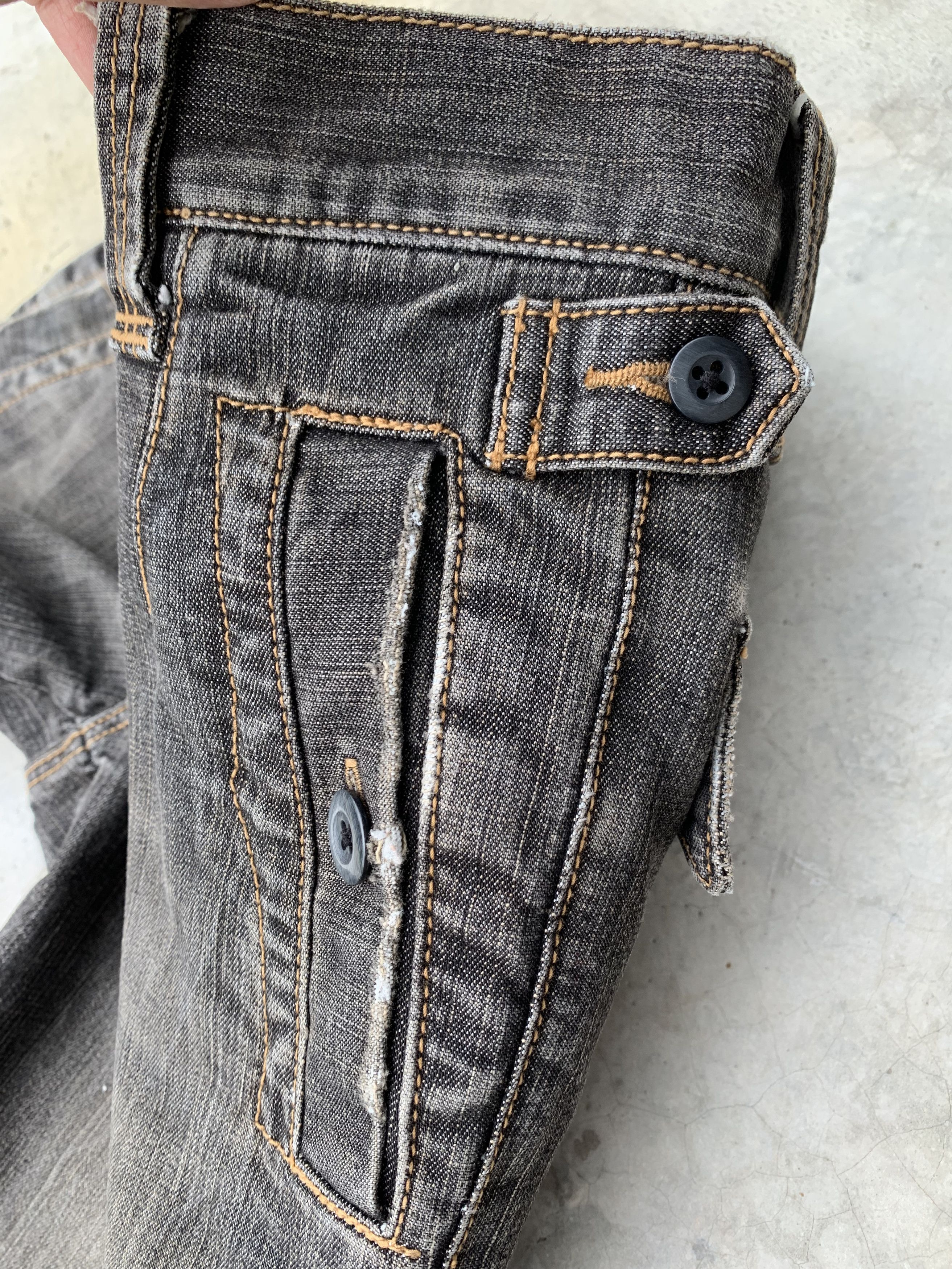 Japanese Brand Buona Giornata Stretchable Flare Denim Jeans Size US 29 - 12 Thumbnail