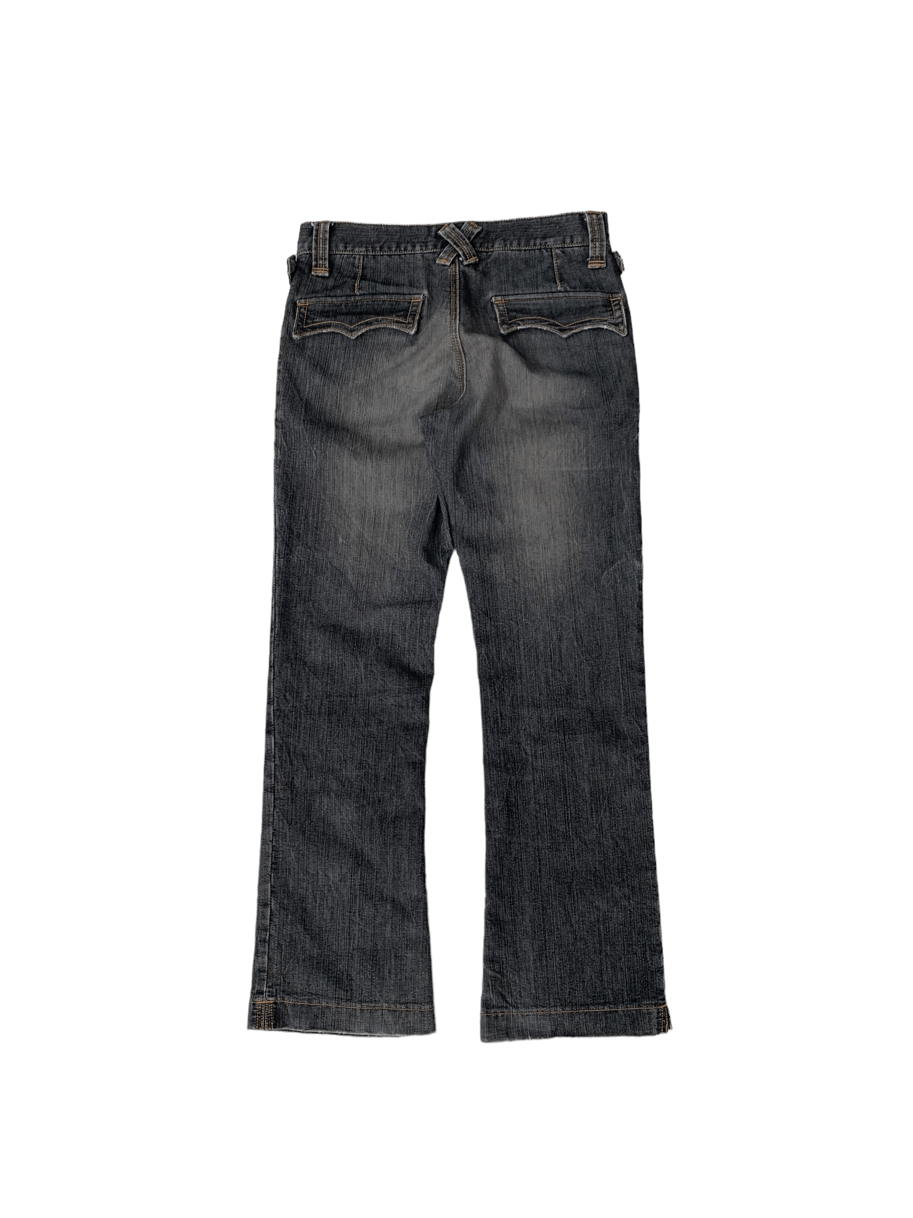 image of Buona Giornata Stretchable Flare Denim Jeans in Grey, Men's (Size 29)