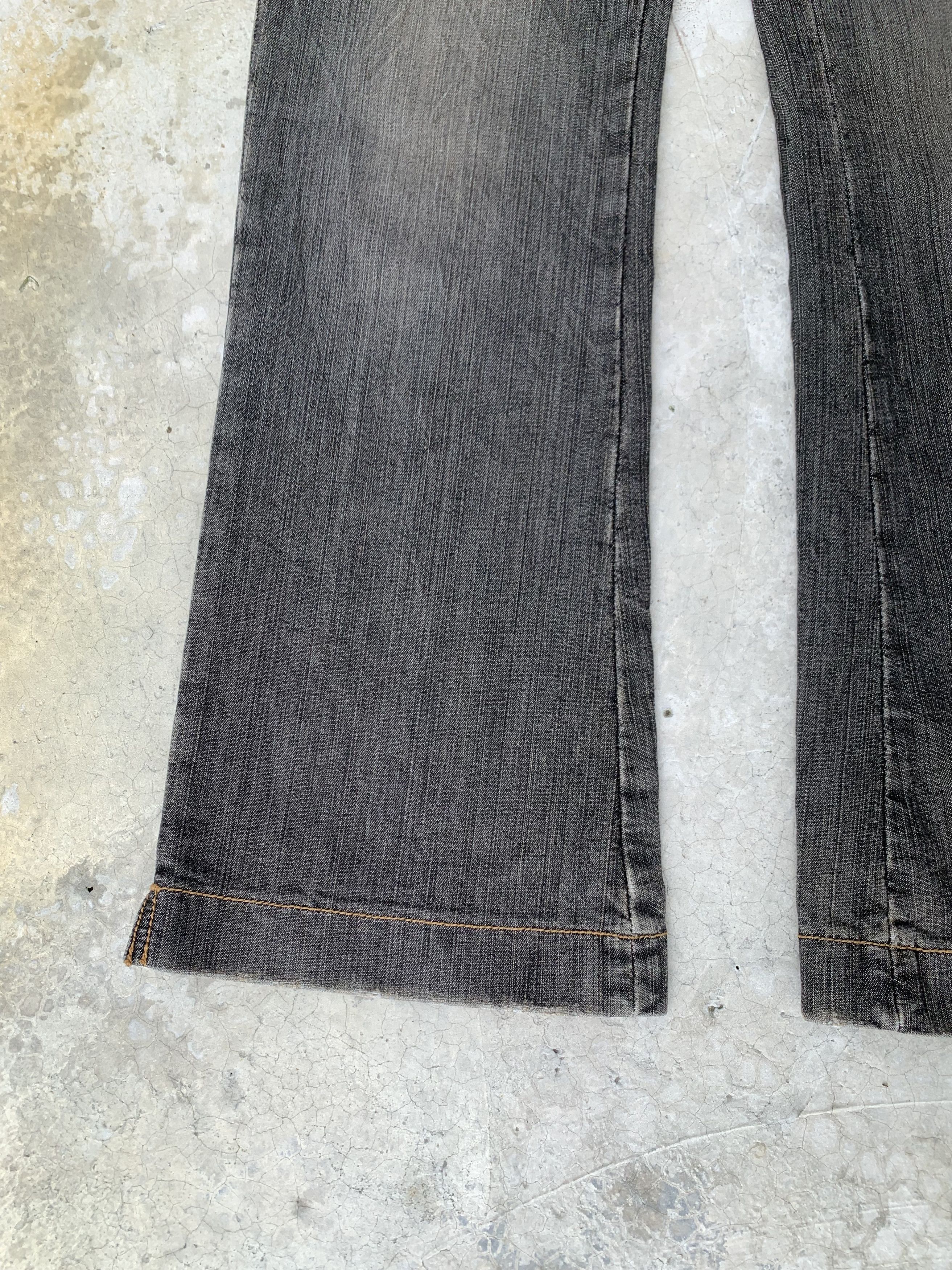 Japanese Brand Buona Giornata Stretchable Flare Denim Jeans Size US 29 - 6 Thumbnail
