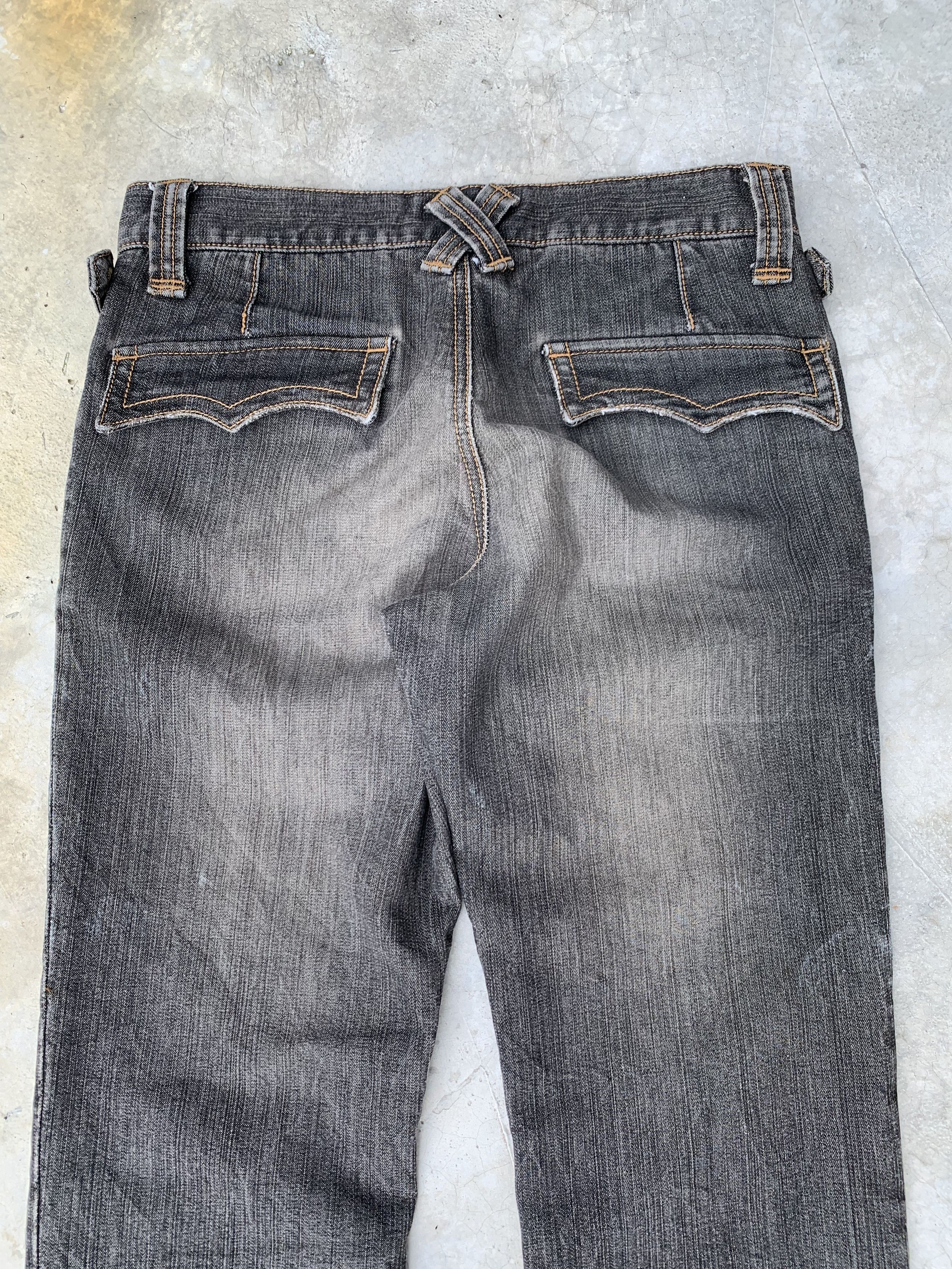 Japanese Brand Buona Giornata Stretchable Flare Denim Jeans Size US 29 - 14 Thumbnail