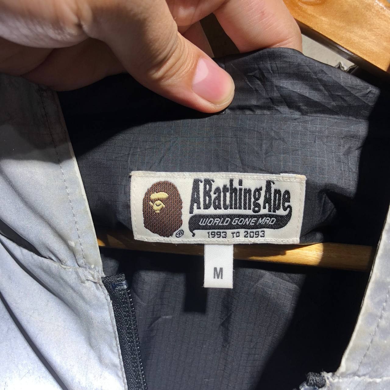 Bape BAPE SHARK 3M Reflective windbreaker Size US L / EU 52-54 / 3 - 24 Thumbnail