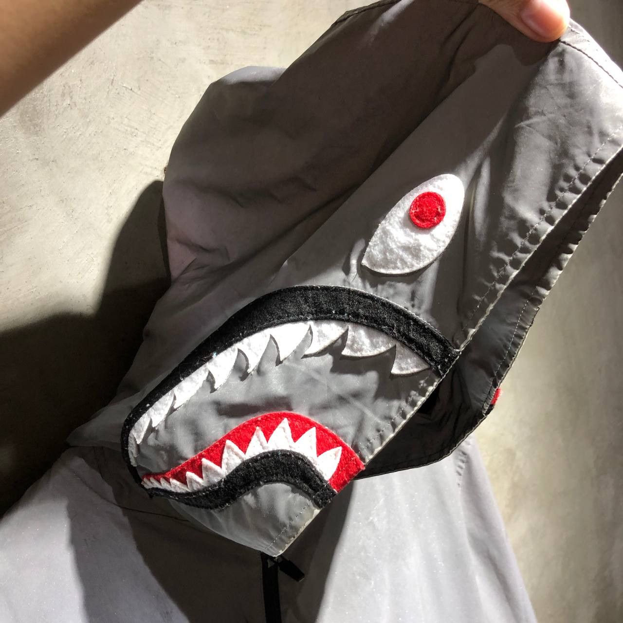 Bape BAPE SHARK 3M Reflective windbreaker Size US L / EU 52-54 / 3 - 10 Thumbnail
