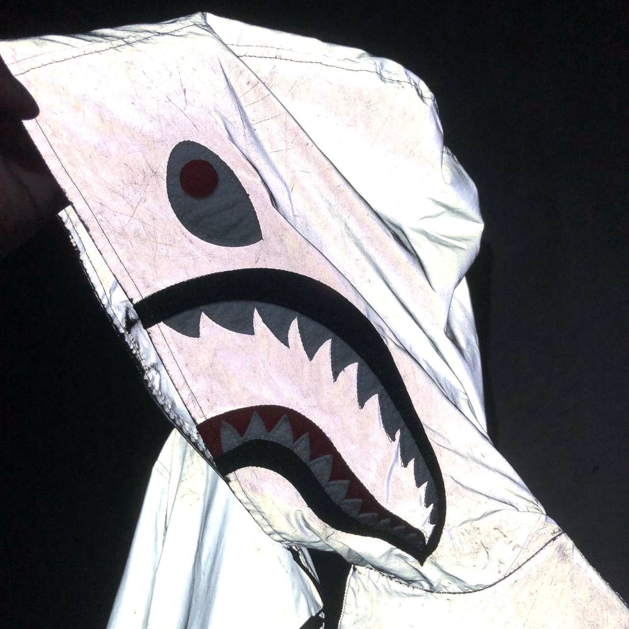 Bape BAPE SHARK 3M Reflective windbreaker Size US L / EU 52-54 / 3 - 11 Thumbnail