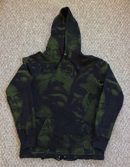 Malcolm x hoodie supreme hot sale