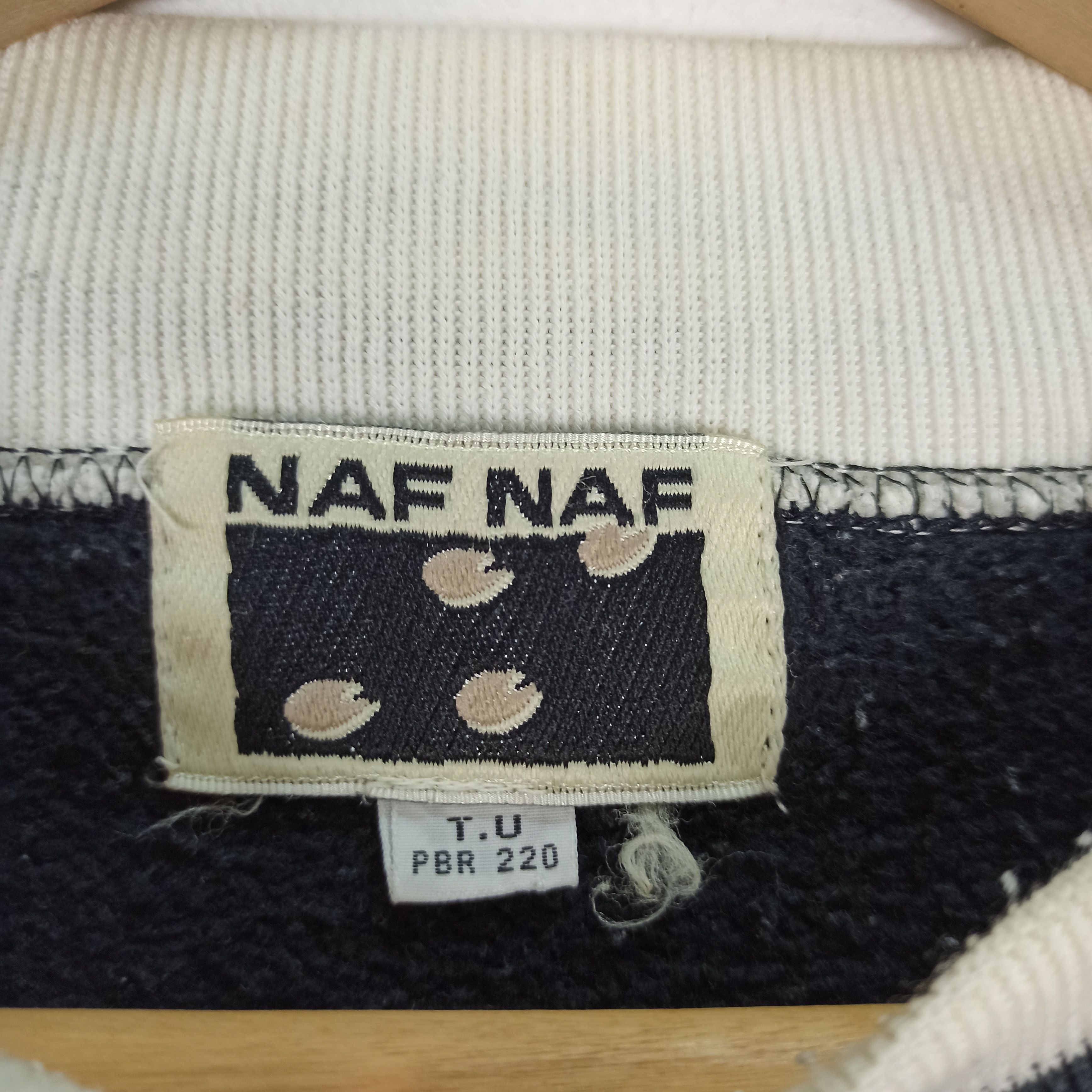 Other Rare🔥 Naf Naf University Sports Spirit Crewneck Sweatshirt Size US L / EU 52-54 / 3 - 7 Thumbnail