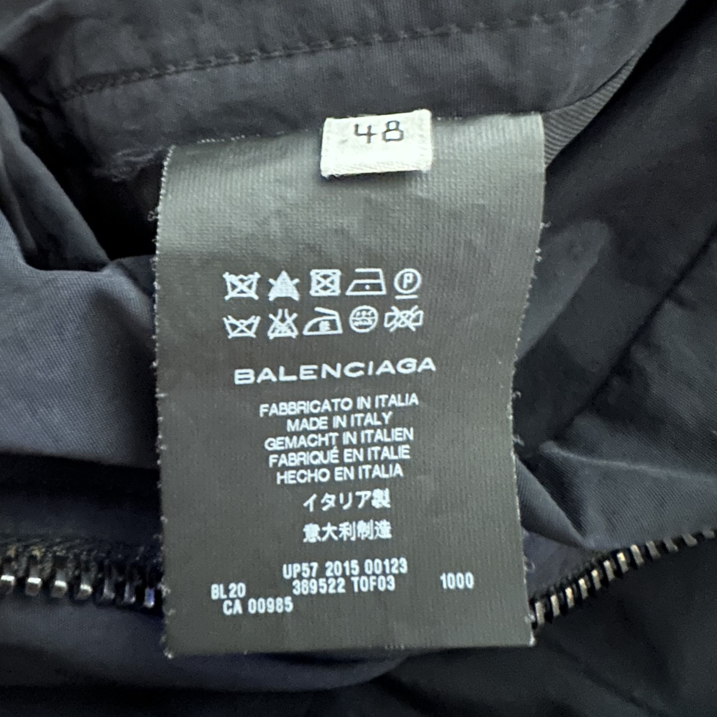 Balenciaga Balenciaga Puffer Jacket Black (2015) Size US M / EU 48-50 / 2 - 5 Thumbnail