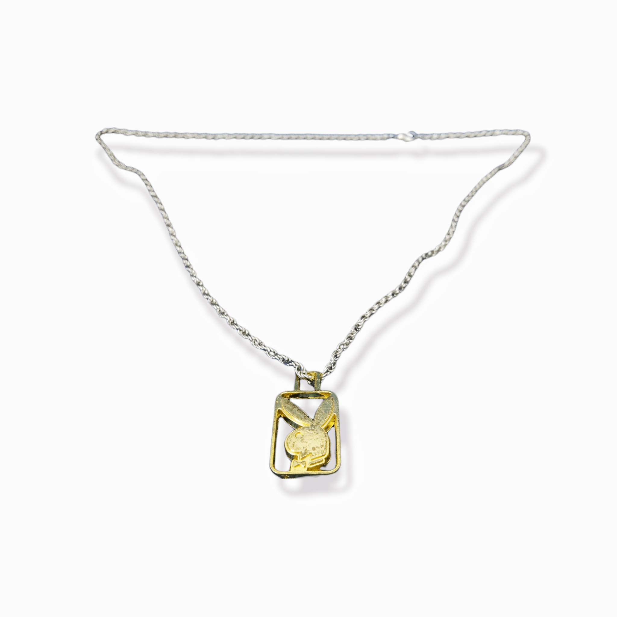 Vintage REPURPOSE NECKLACE WITH VINTAGE PLAYBOY PENDANT Size ONE SIZE - 9 Thumbnail