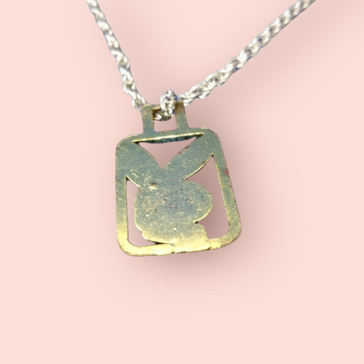Vintage REPURPOSE NECKLACE WITH VINTAGE PLAYBOY PENDANT Size ONE SIZE - 7 Thumbnail