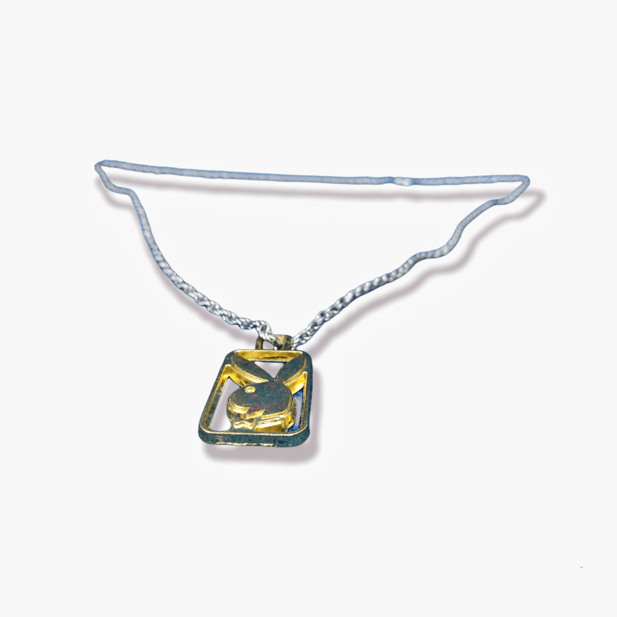 Vintage REPURPOSE NECKLACE WITH VINTAGE PLAYBOY PENDANT Size ONE SIZE - 10 Thumbnail