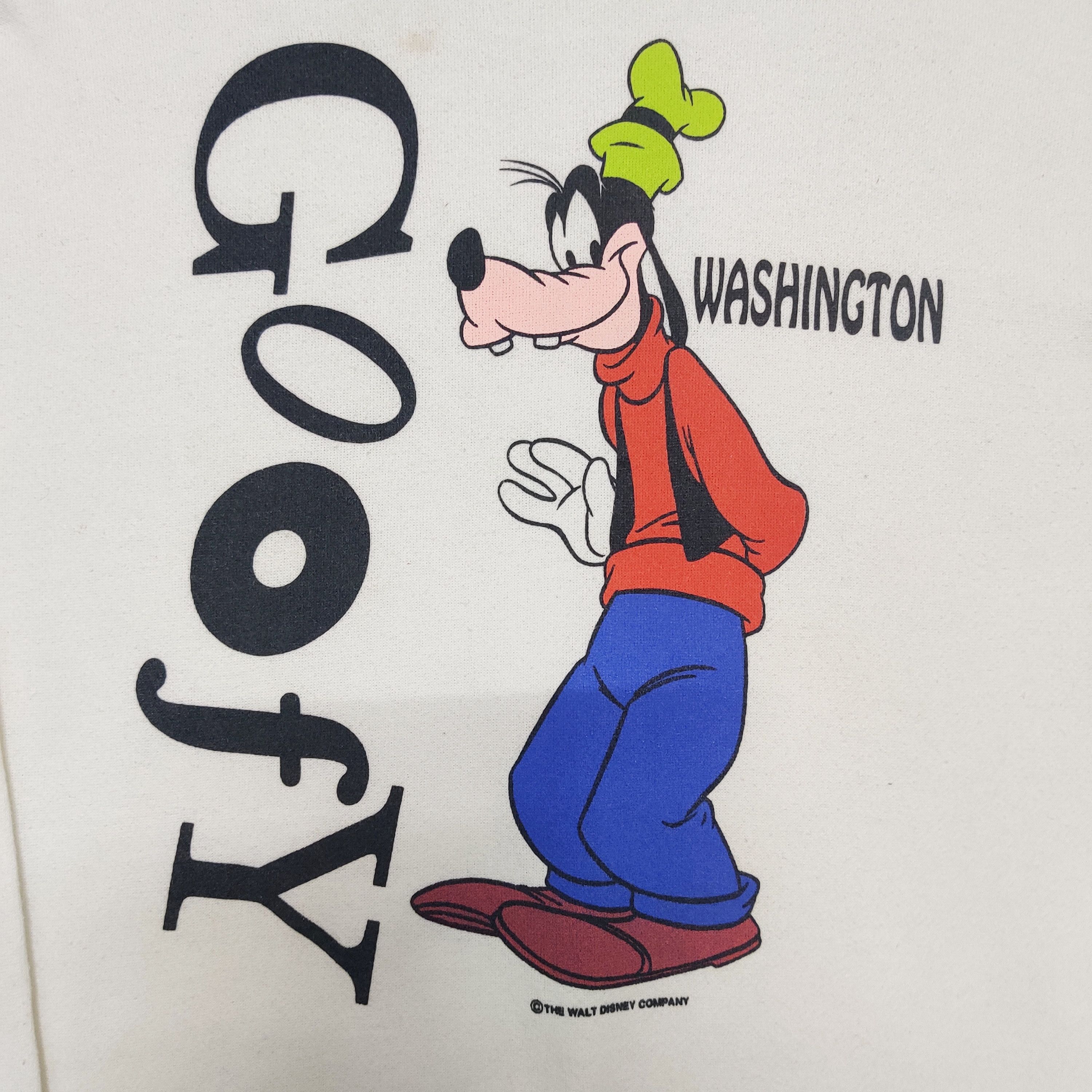 Velva Sheen Vintage Goofy Washington Crewneck Sweatshirt Jumper Size US M / EU 48-50 / 2 - 3 Thumbnail