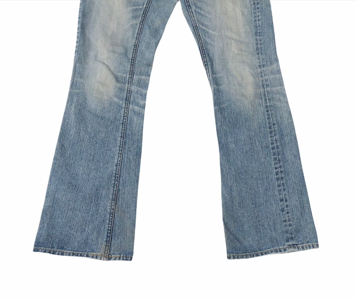 Japanese Brand Vintage Lee Riders Classic Flare Jeans Size US 32 / EU 48 - 4 Thumbnail