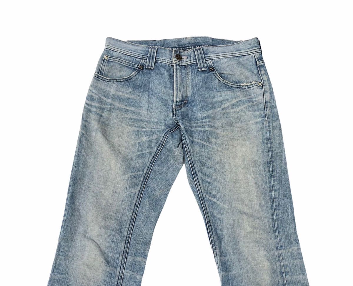 Japanese Brand Vintage Lee Riders Classic Flare Jeans Size US 32 / EU 48 - 3 Thumbnail