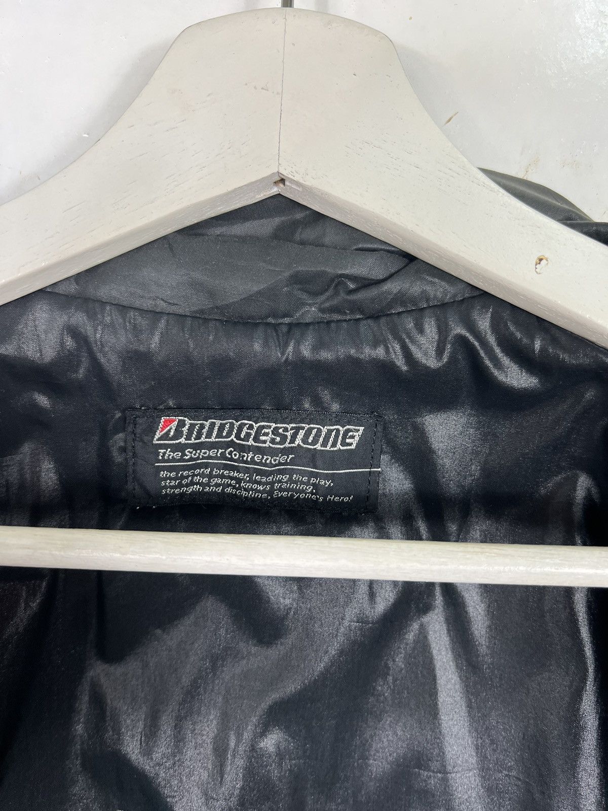 Japanese Brand RARE VINTAGE BRIDGESTONE MOTOR SPORT RACING TEAM Size US M / EU 48-50 / 2 - 8 Thumbnail