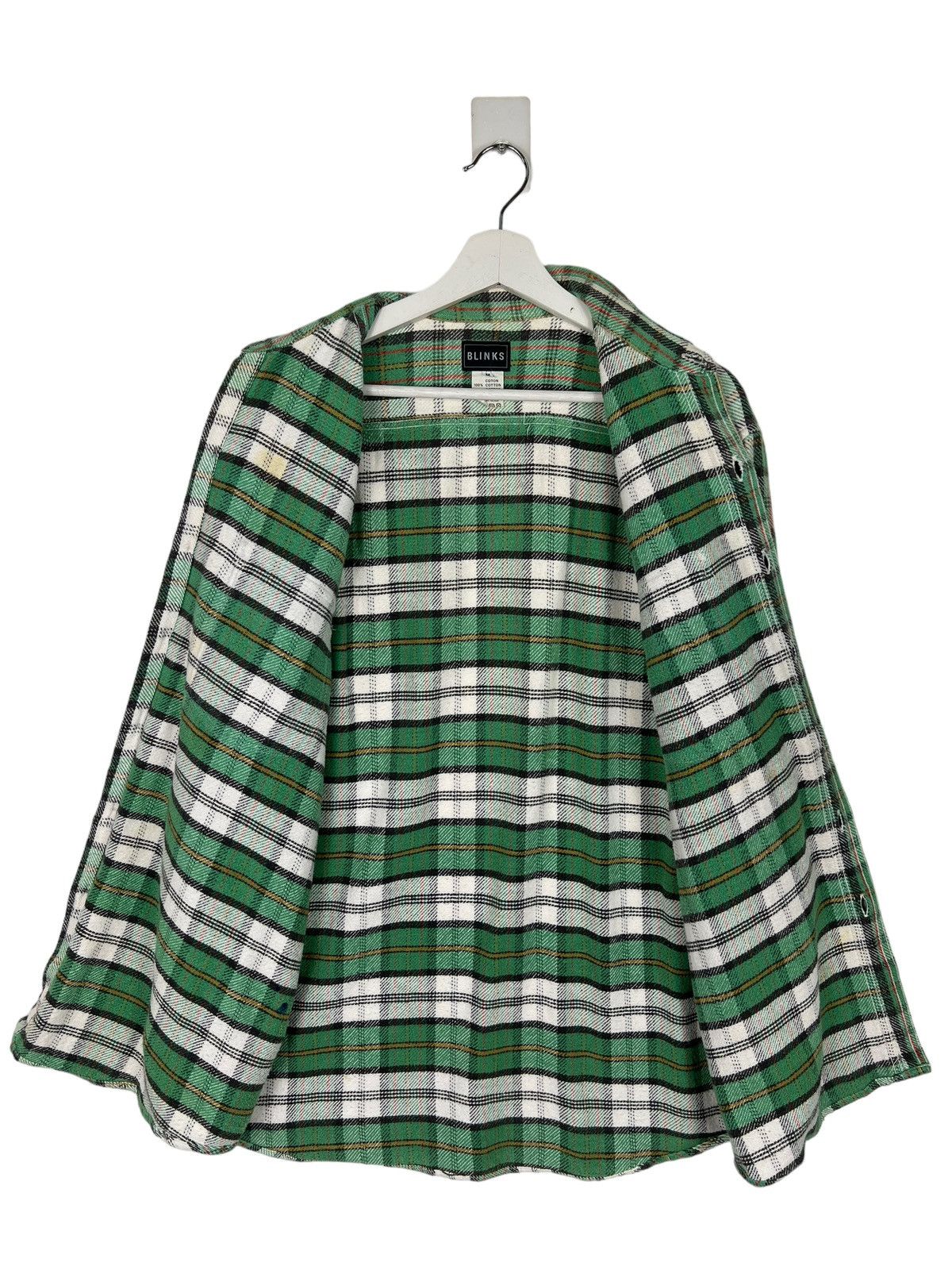 Flannel 🔥 BLINKS CHECK PLAID FLANNEL JACKET Size US M / EU 48-50 / 2 - 5 Thumbnail
