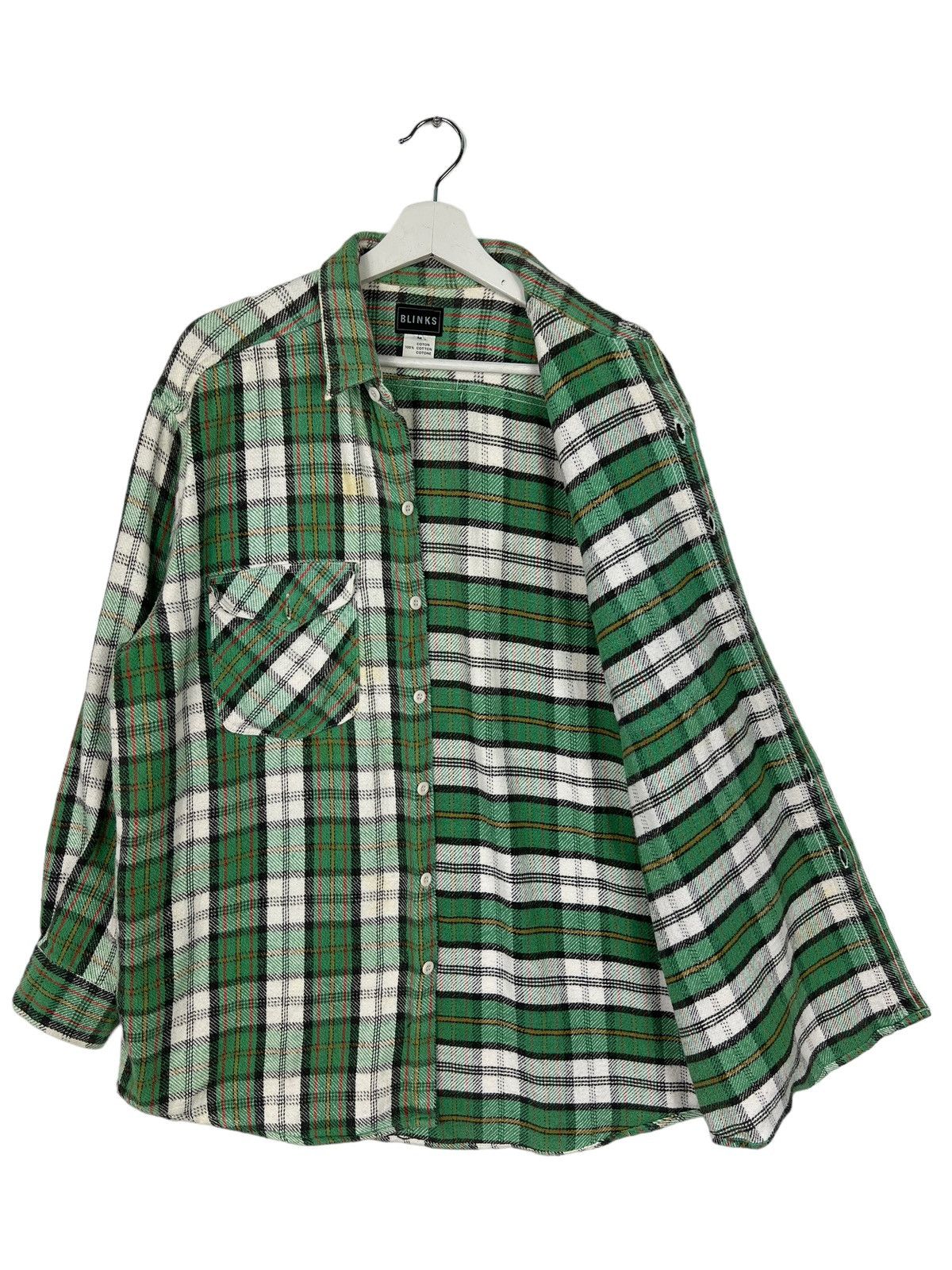 Flannel 🔥 BLINKS CHECK PLAID FLANNEL JACKET Size US M / EU 48-50 / 2 - 4 Thumbnail