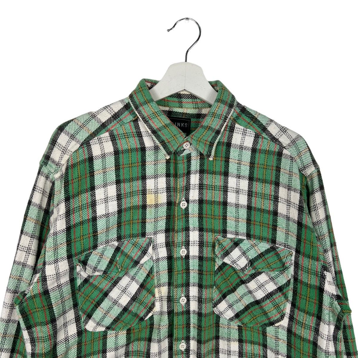 Flannel 🔥 BLINKS CHECK PLAID FLANNEL JACKET Size US M / EU 48-50 / 2 - 3 Thumbnail