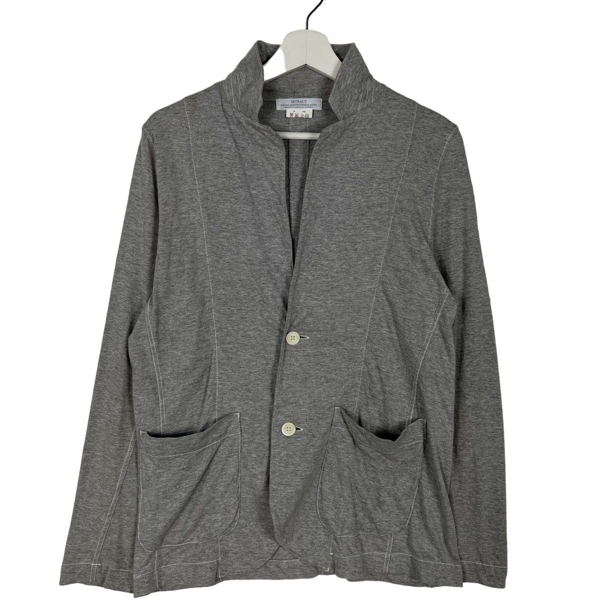 Japanese Brand 🔥 SBTRACT CARDIGAN BLAZER MADE IN JAPAN Size US M / EU 48-50 / 2 - 1 Thumbnail