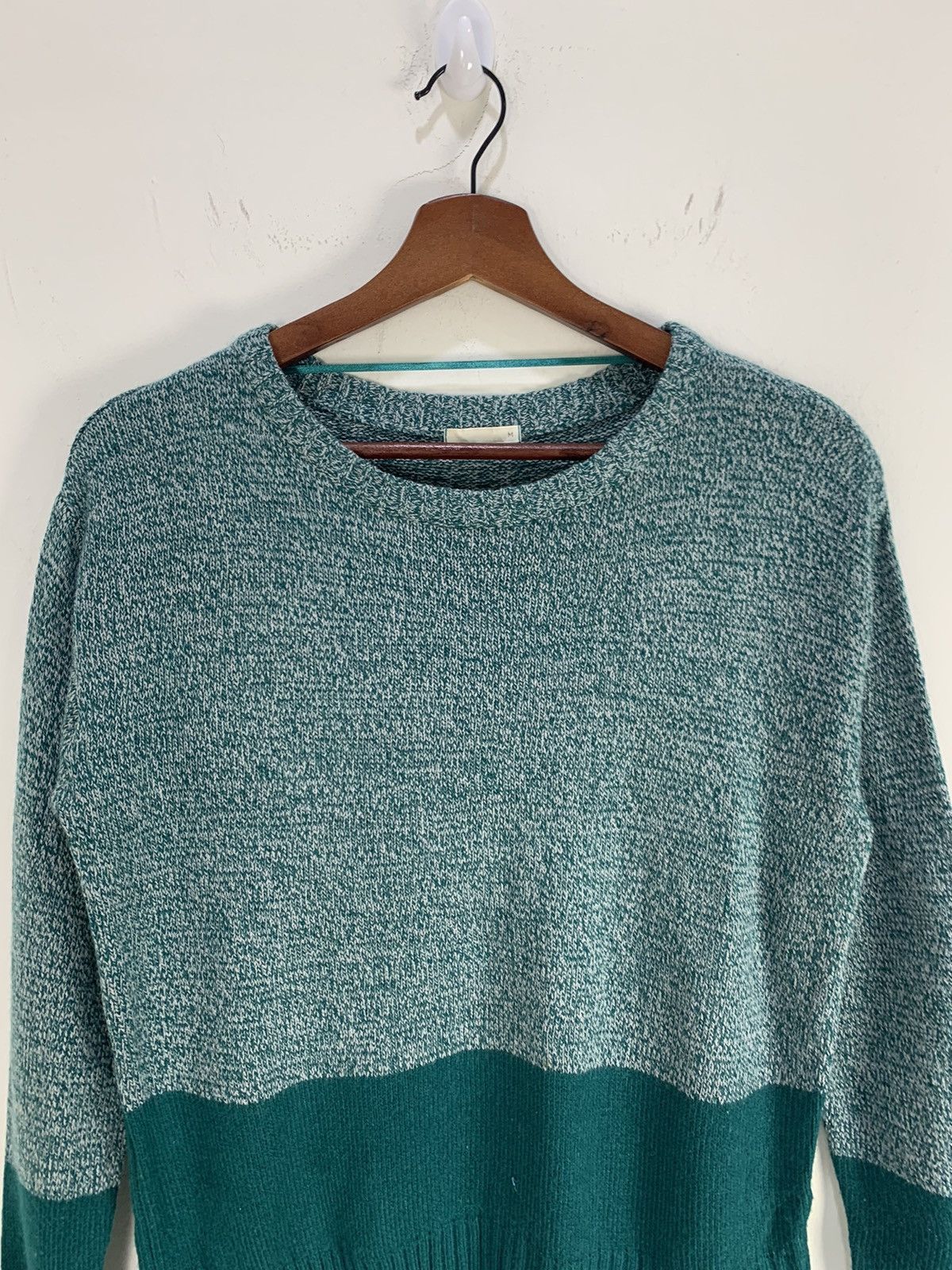 Aran Isles Knitwear × Designer Art Japanes Blend Modern Streetwear Knitwear Sweater Jumper Size M / US 6-8 / IT 42-44 - 3 Thumbnail