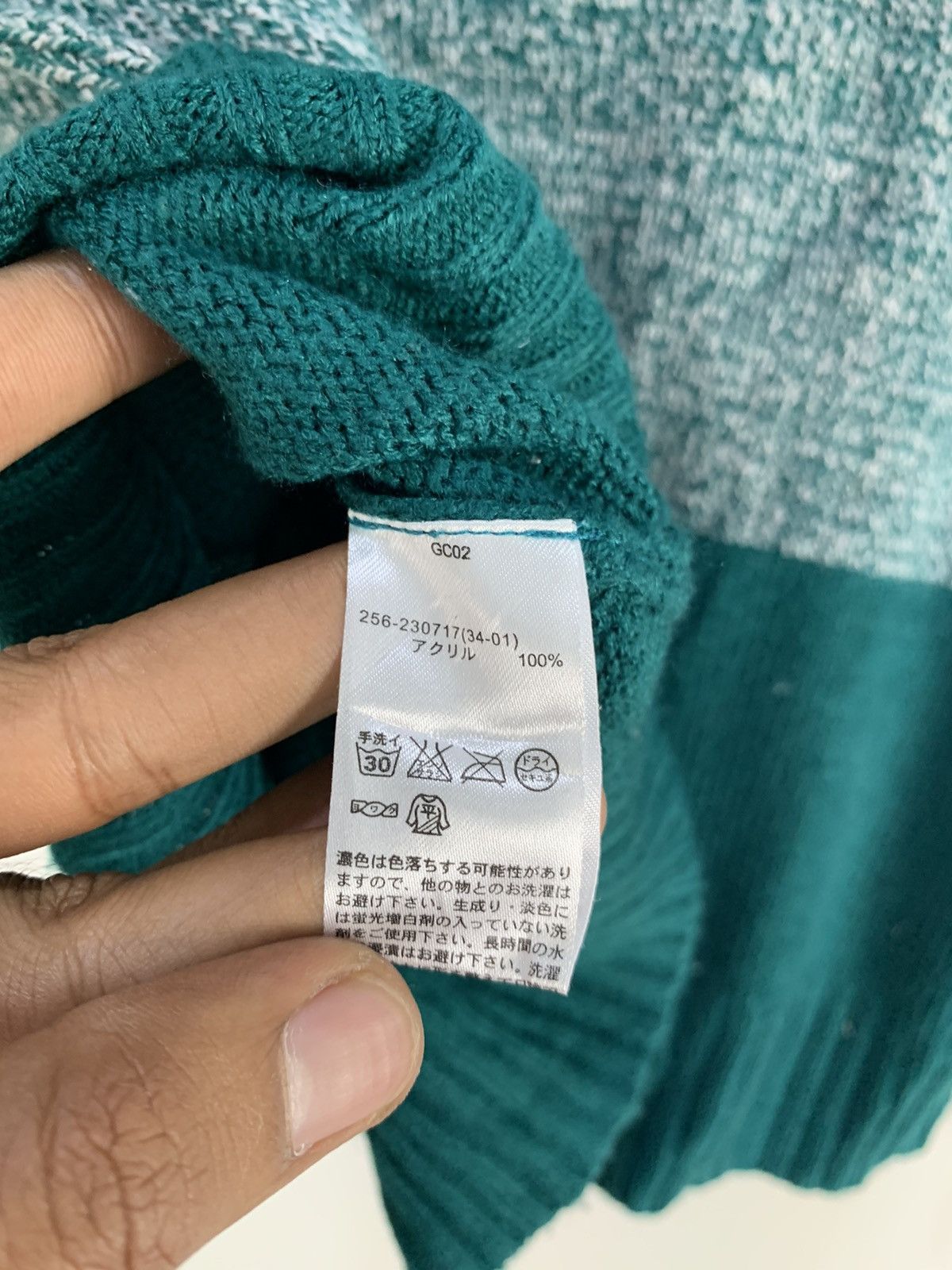 Aran Isles Knitwear × Designer Art Japanes Blend Modern Streetwear Knitwear Sweater Jumper Size M / US 6-8 / IT 42-44 - 13 Thumbnail