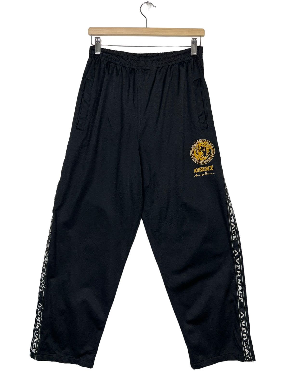 Japanese Brand 🔥 A.VERSACE TRACK PANTS Size US 30 / EU 46 - 4 Thumbnail