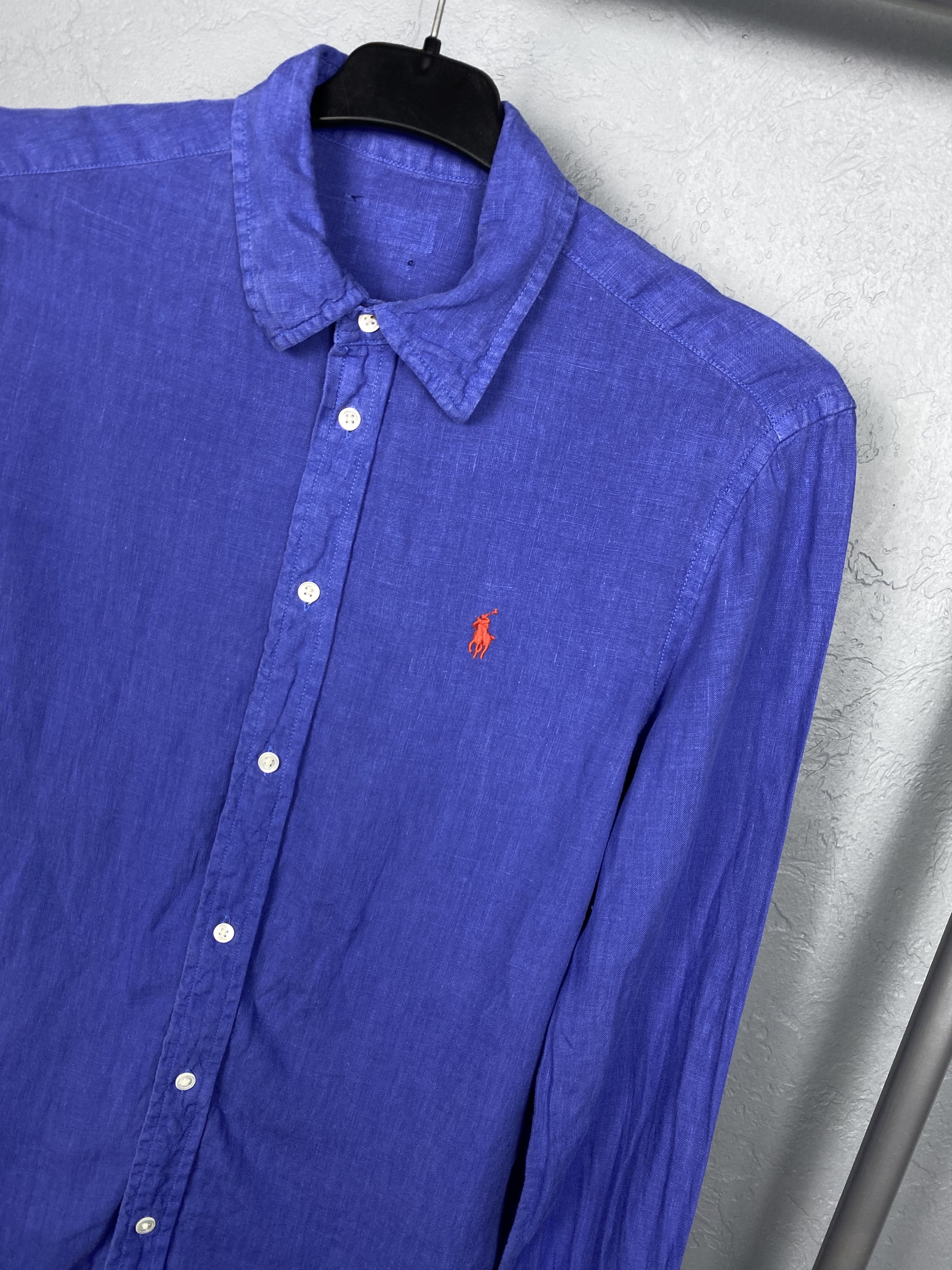 Polo Ralph Lauren Polo Ralph Lauren LINEN Long Sleeve Shirt Size US S / EU 44-46 / 1 - 2 Thumbnail