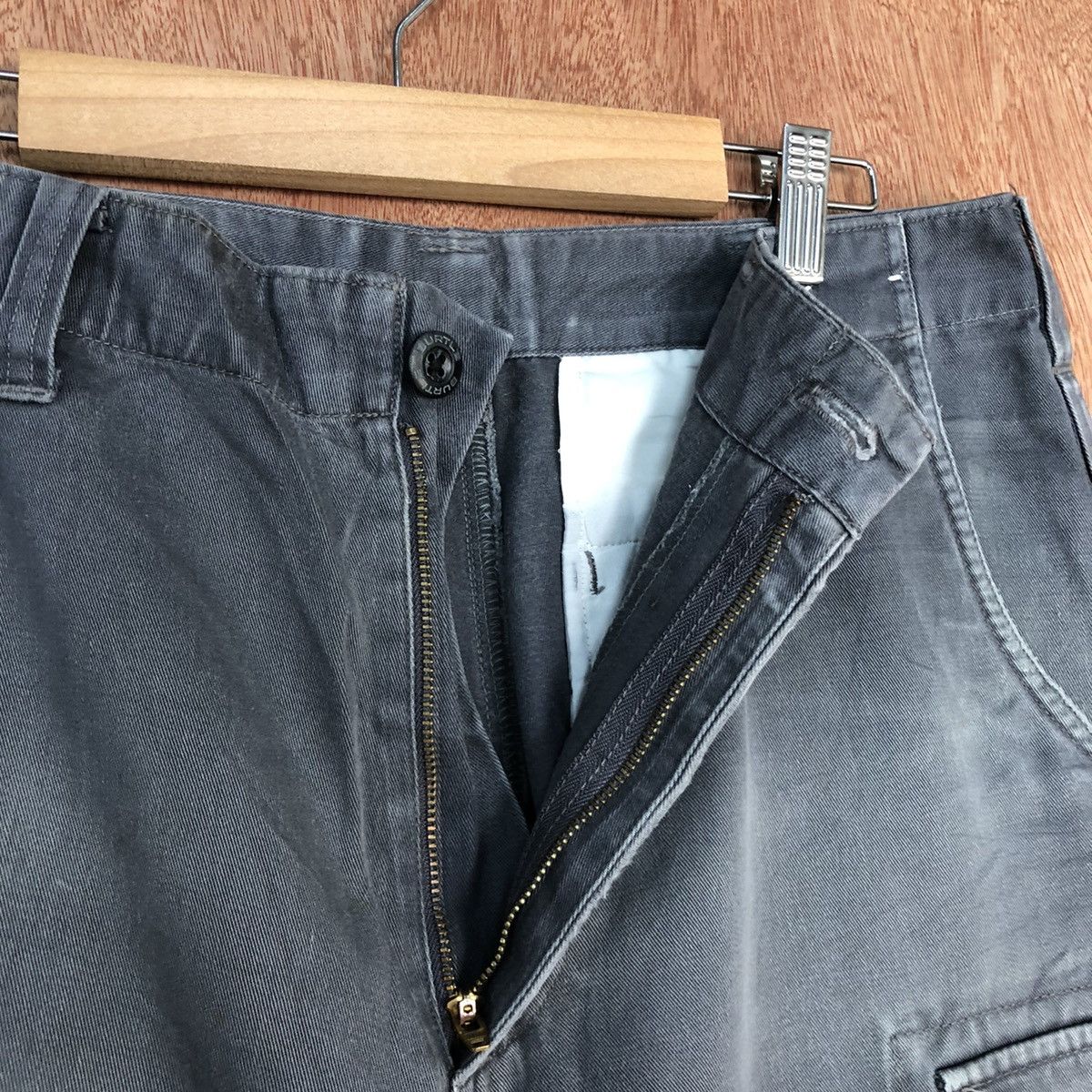 Faded Glory DLL Burtle Grey Multipocket Tactical Cargo Pants #c931 Size US 30 / EU 46 - 8 Thumbnail